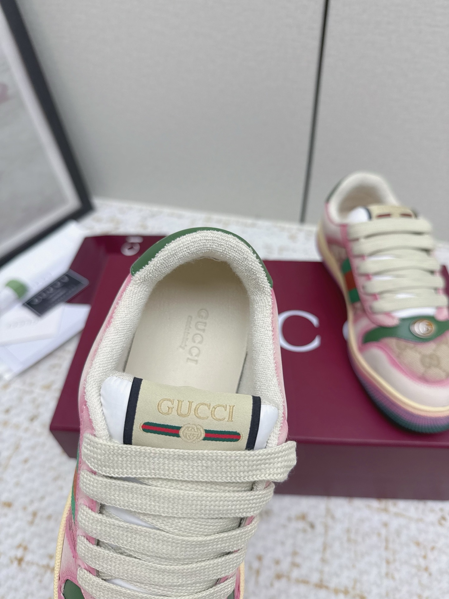 Gucci Style Leather Women's Shoes style reference detail image 6 from source 784614