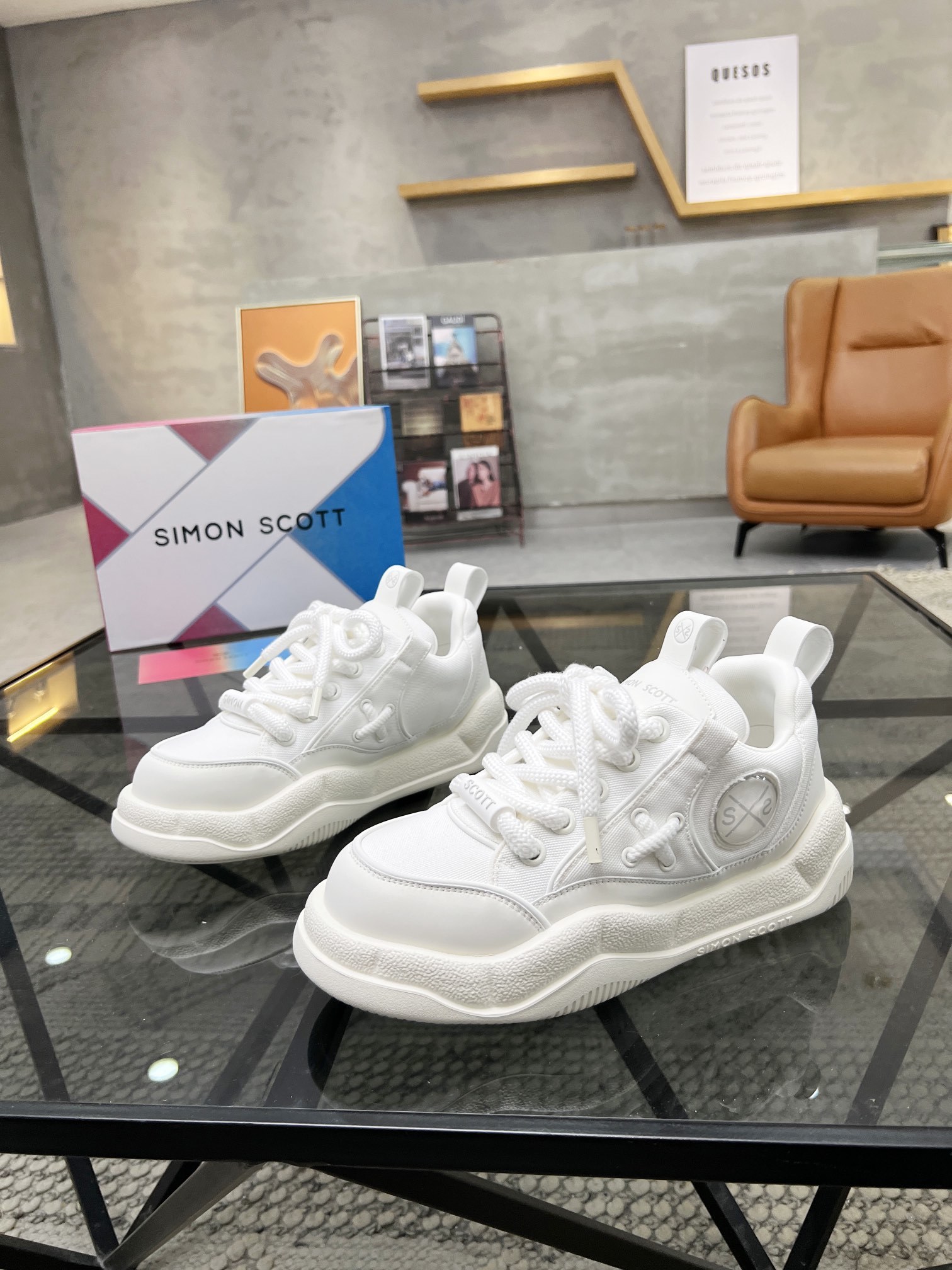 S顶级代购西炸街情侣款官网新品原单货专柜同步鞋面意大利进口牛皮搭配布面料潮达人爆款版面舒适大方透气内里舒