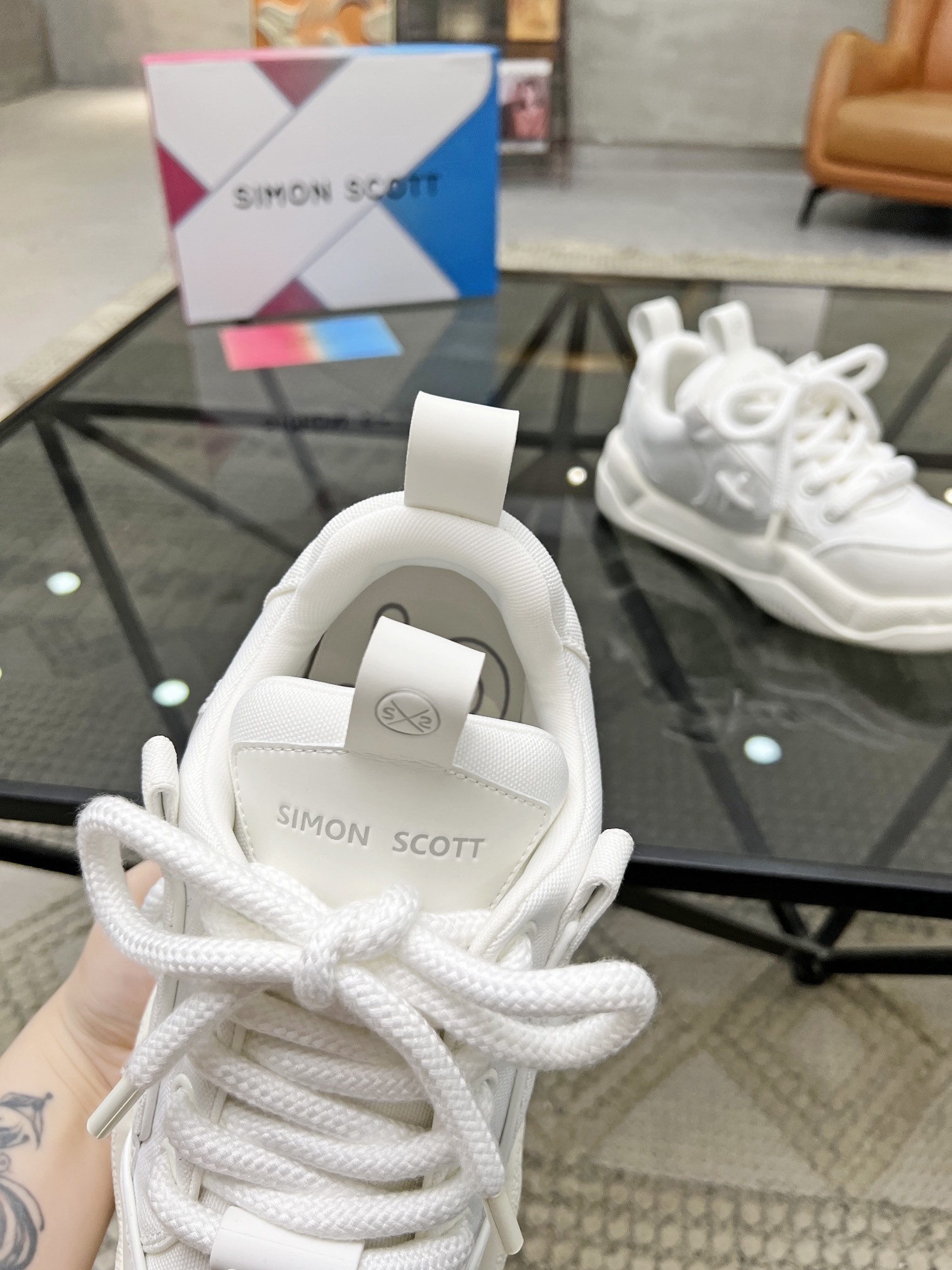 S顶级代购西炸街情侣款官网新品原单货专柜同步鞋面意大利进口牛皮搭配布面料潮达人爆款版面舒适大方透气内里舒