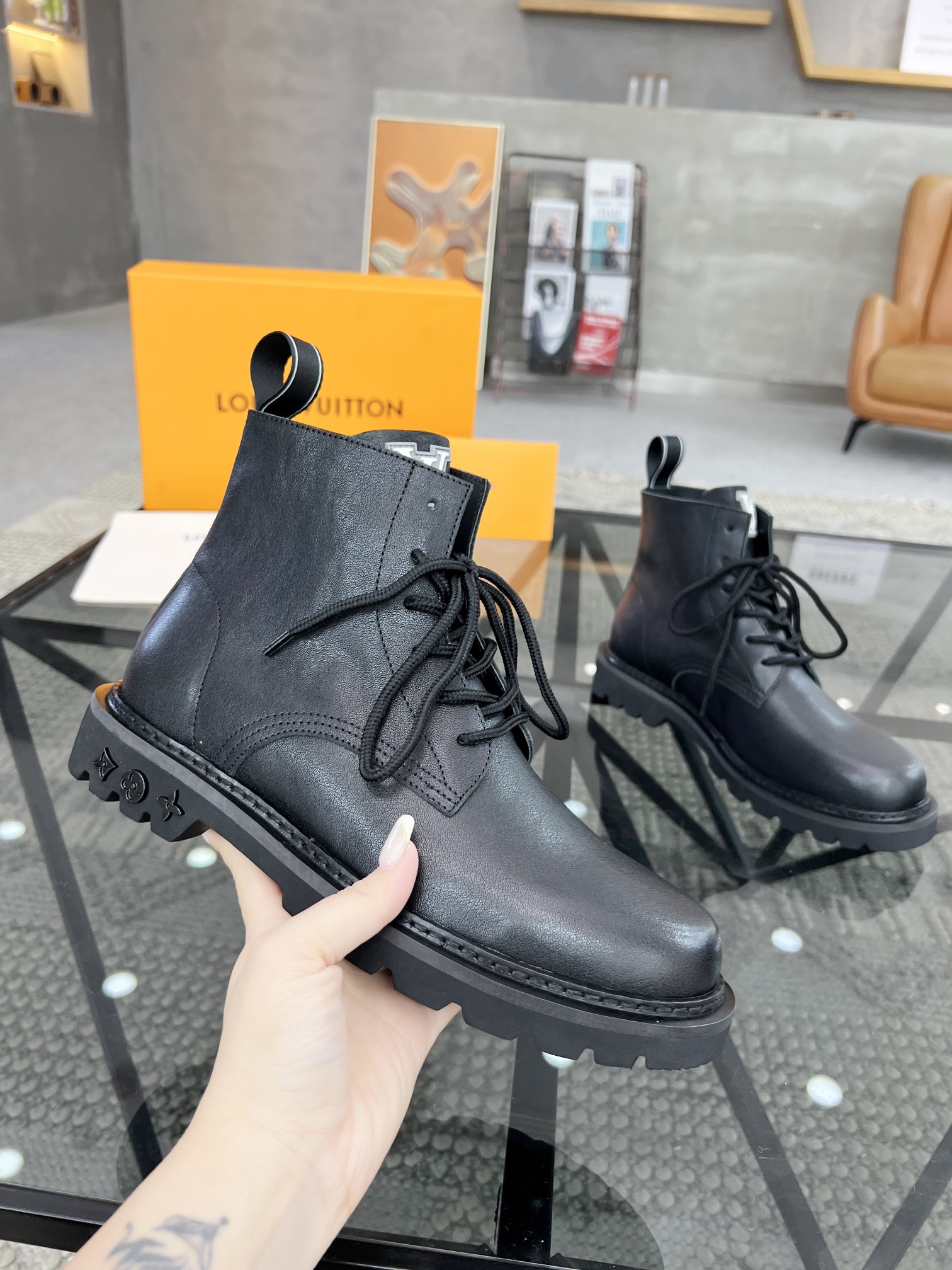 路易威登 Louis Vuitton 高定典藏经典高奢皮鞋男鞋女鞋鞋履高跟鞋 #89C9B3C9 5