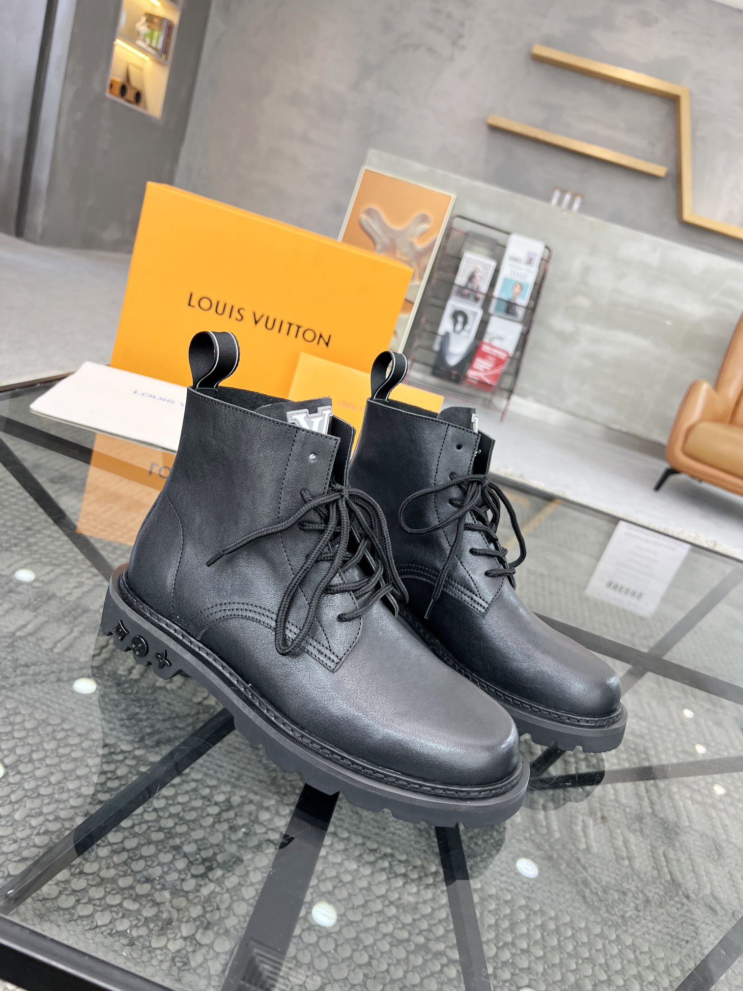 路易威登 Louis Vuitton 高定典藏经典高奢皮鞋男鞋女鞋鞋履高跟鞋 #89C9B3C9 2