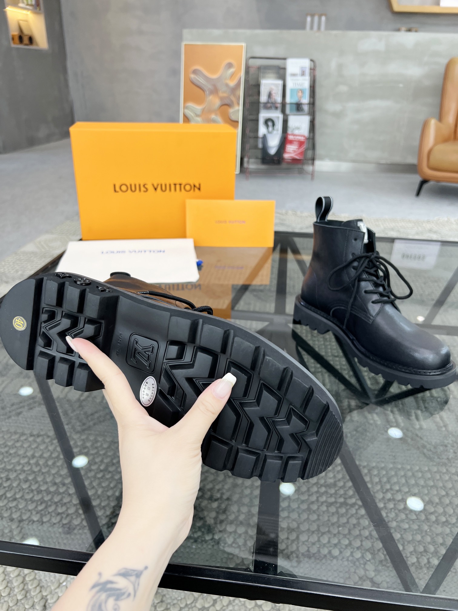 路易威登 Louis Vuitton 高定典藏经典高奢皮鞋男鞋女鞋鞋履高跟鞋 #89C9B3C9 9