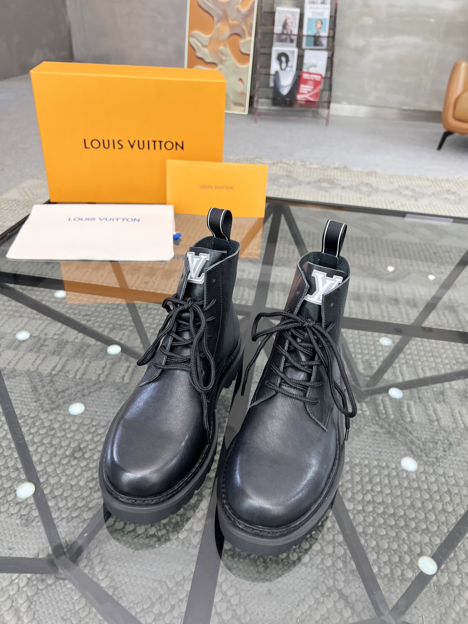 路易威登 Louis Vuitton 高定典藏经典高奢皮鞋男鞋女鞋鞋履高跟鞋 #89C9B3C9 3