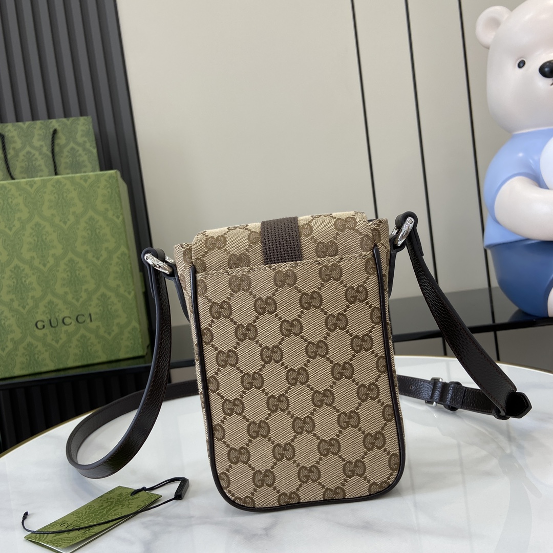 Gucci 25 first launch of counter new products with full set of original green box packagingNew ProductMini GG Crossbody Bag 802099FADUS 9857