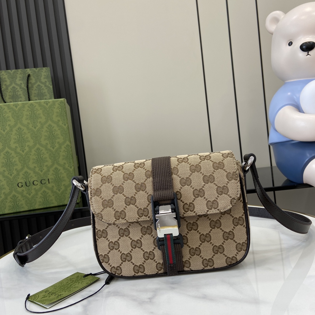 Gucci 25 first-time counter new products with full set of original green box packagingNew ProductMini GG Crossbody Bag