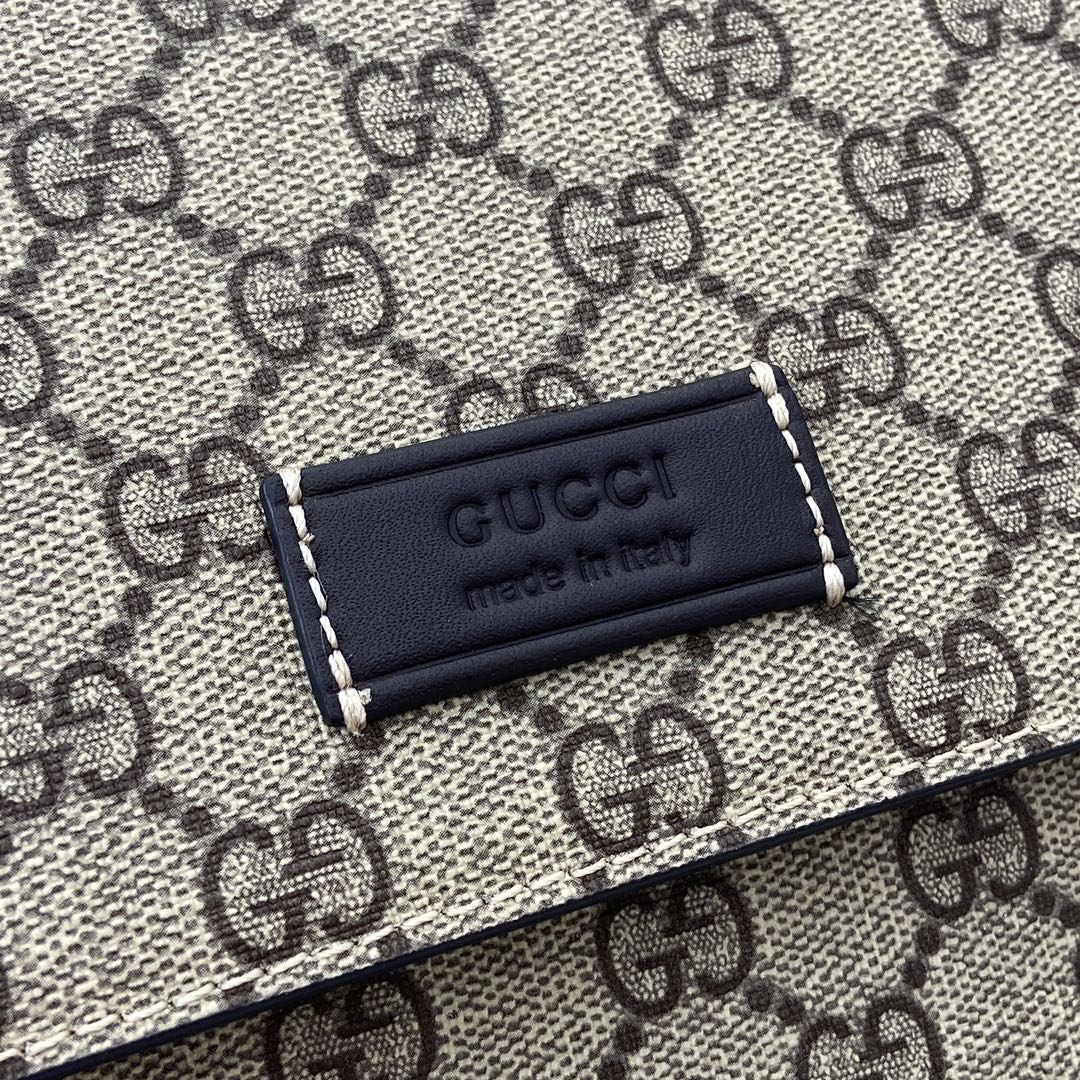 Gucci Supreme Canvas Messenger Bag, Two Colors Available, Model 495909 6 i1724850396 885 4