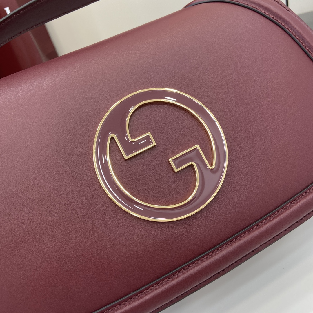 配全套原厂绿盒包装新款GucciBlondie系列中号手提包GucciBlondie系列全新手袋饰有在2