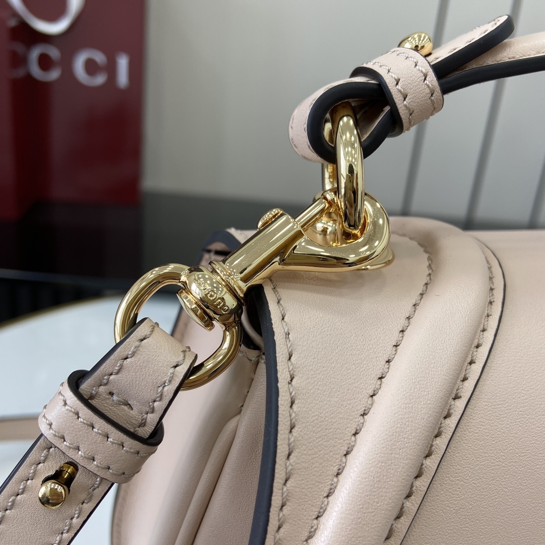 配全套原厂绿盒包装新款GucciBlondie系列中号手提包GucciBlondie系列全新手袋饰有在2