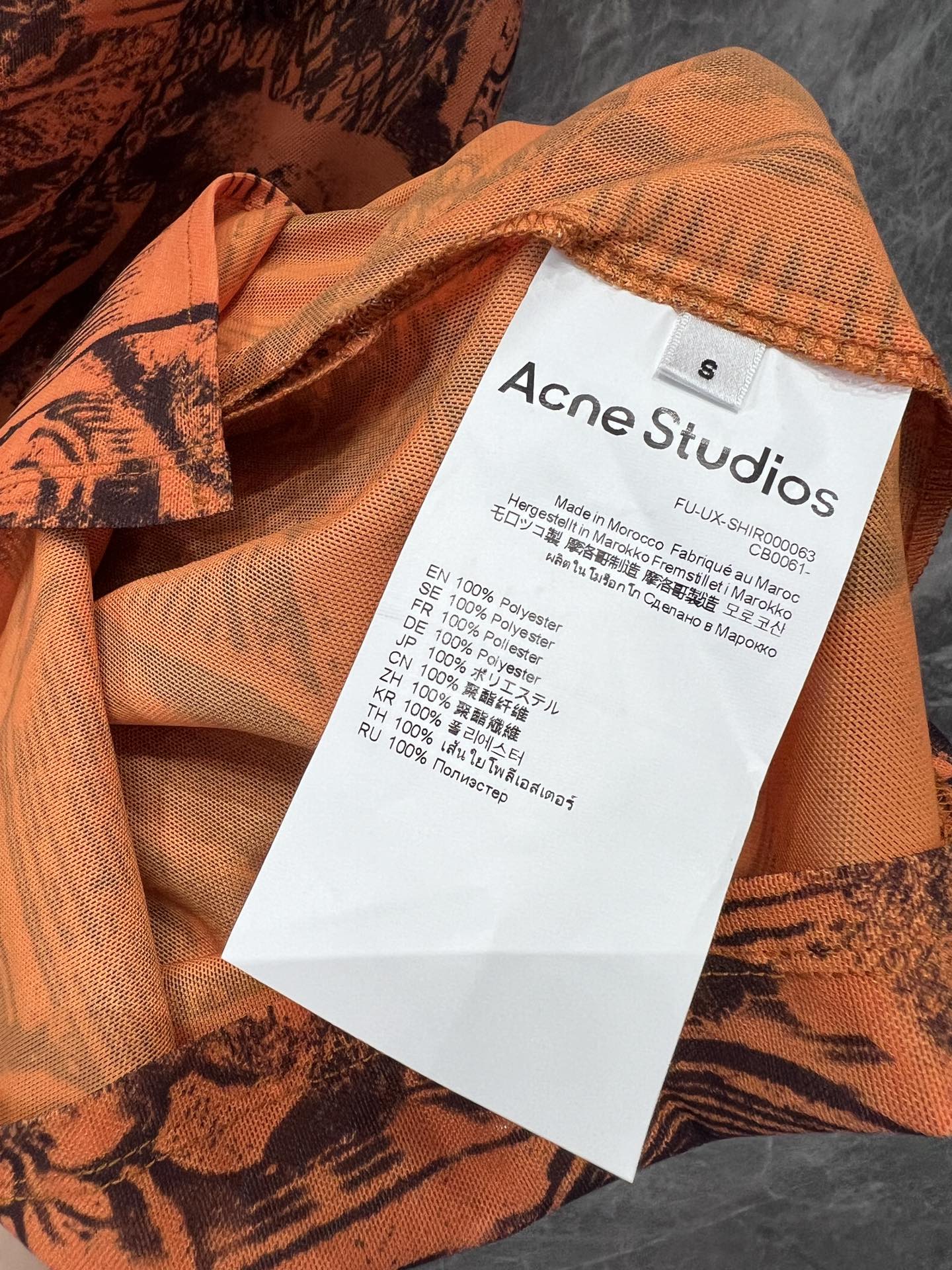 High-Quality Women’s Dress: Acne Studios 24FW Collection with Asymmetric Wrinkled Velvet Net Eyes - 图片 8