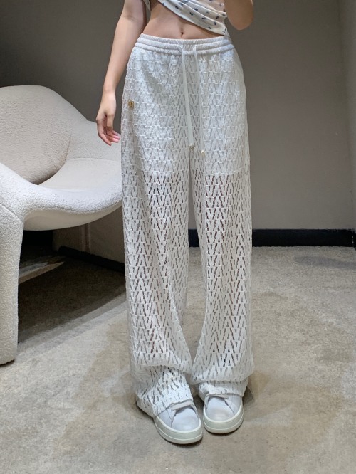 Valentino Drawstring Lace Pants | Lightweight, Breathable, and Stylish 1 Valentino Drawstring Lace Pants | Lightweight, Breathable, and Stylish