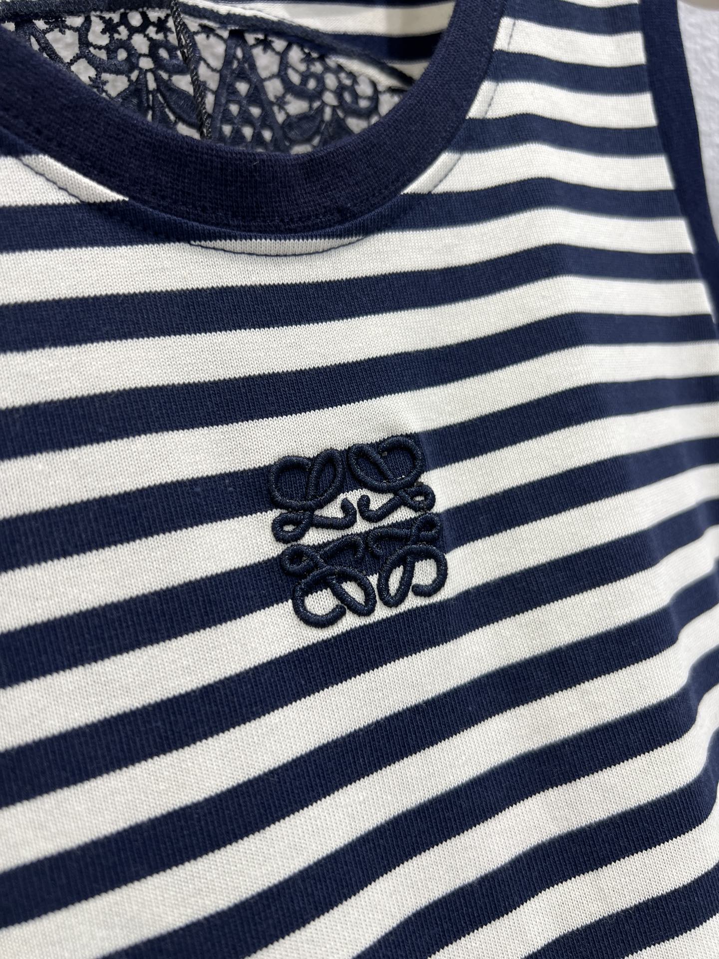 Loewe Embroidered Tank Top - Spring/Summer 2025 Collection - S/M/L 6 i1750144514 8501 2