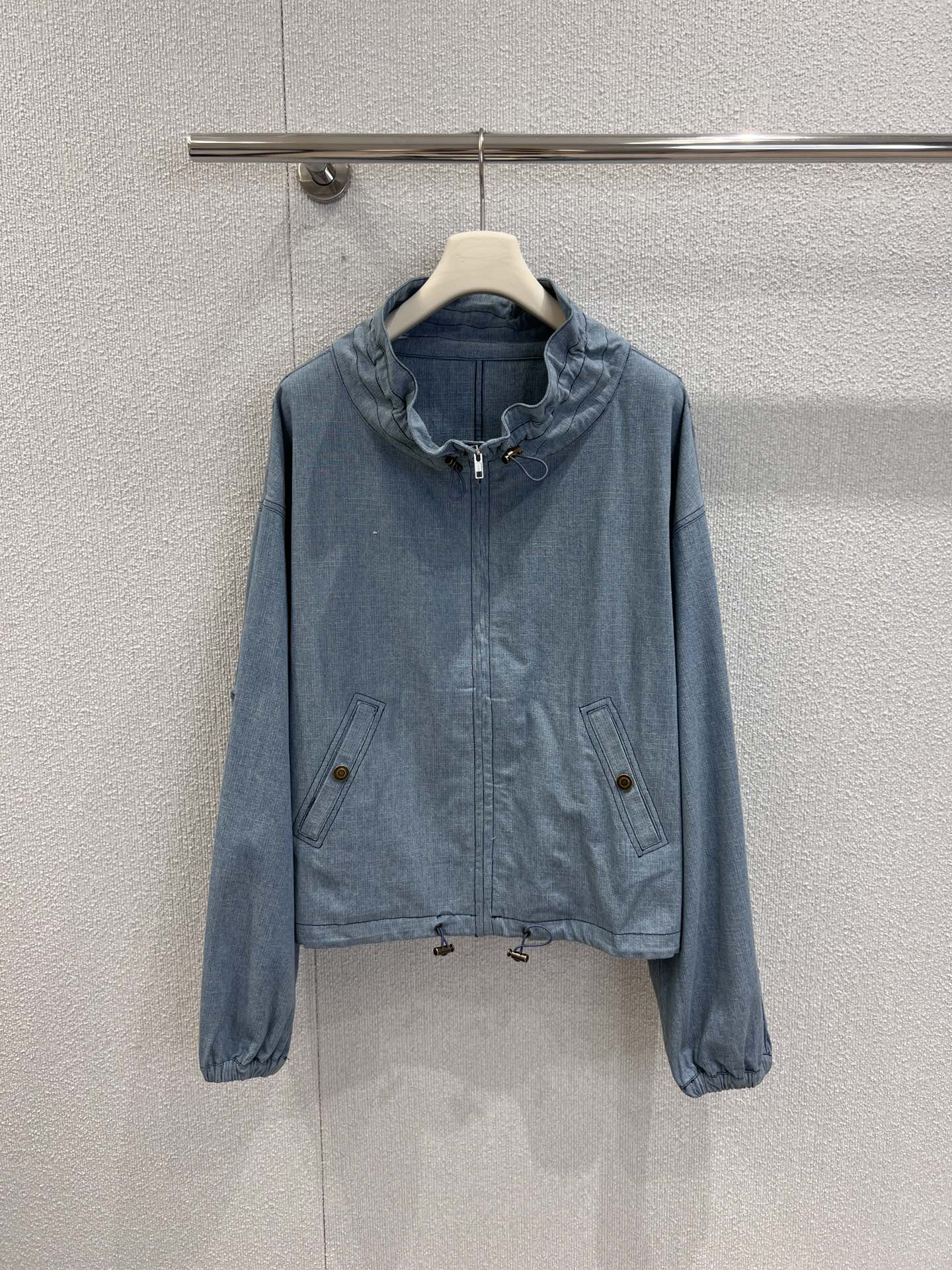 Isabel Mar*nt 25Fw High-Quality Lazy Loose Cowboy French-Style Dress with Unique Fashion - 图片 1