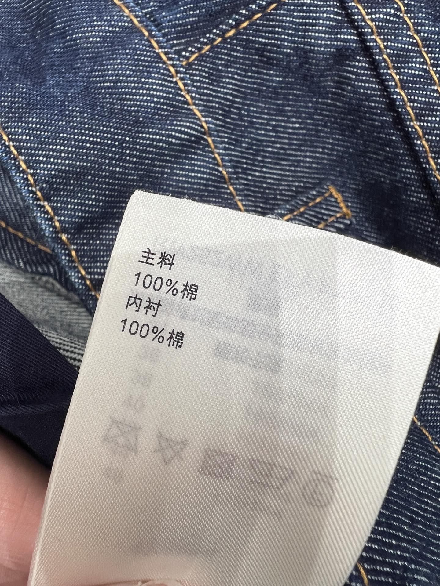 “Louis Vuitton 25FW High-Quality Female Clothing Collection: Retro Blue Jeans and Butt-Button Shorts” - 图片 8