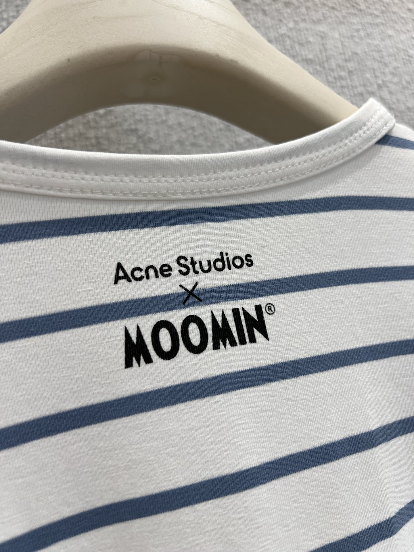 Acne Studios x Moomin 25FW Collaboration: Embroidered T-shirt for Women – High Quality Summer Style. - 图片 6