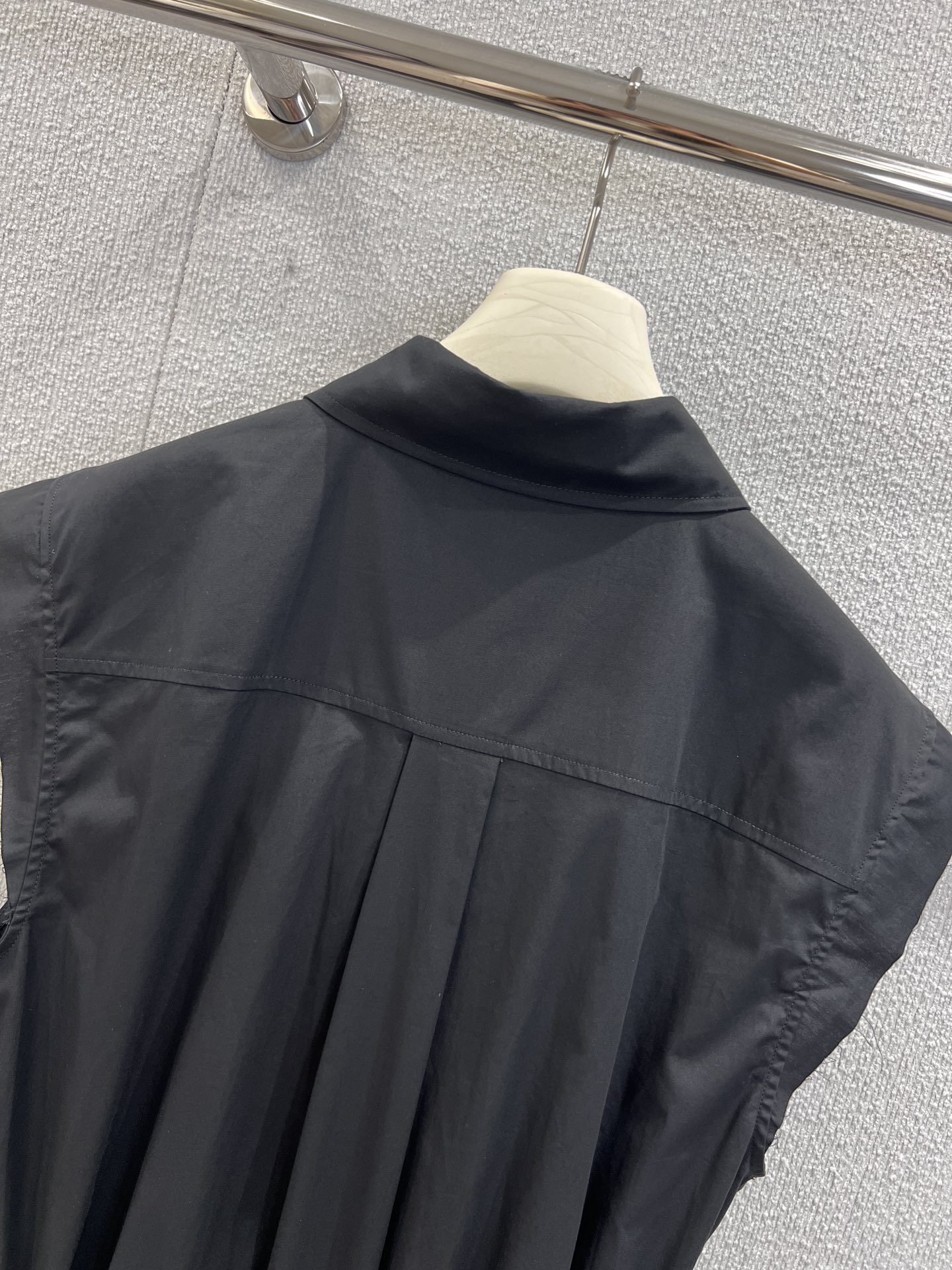 P644 Female Packaging Exchange Support for High-Quality Cotton Silk Shirts - 图片 4
