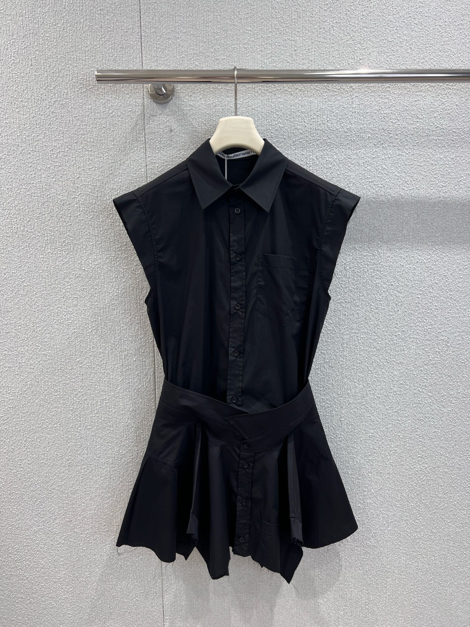 P644 Female Packaging Exchange Support for High-Quality Cotton Silk Shirts - 图片 1