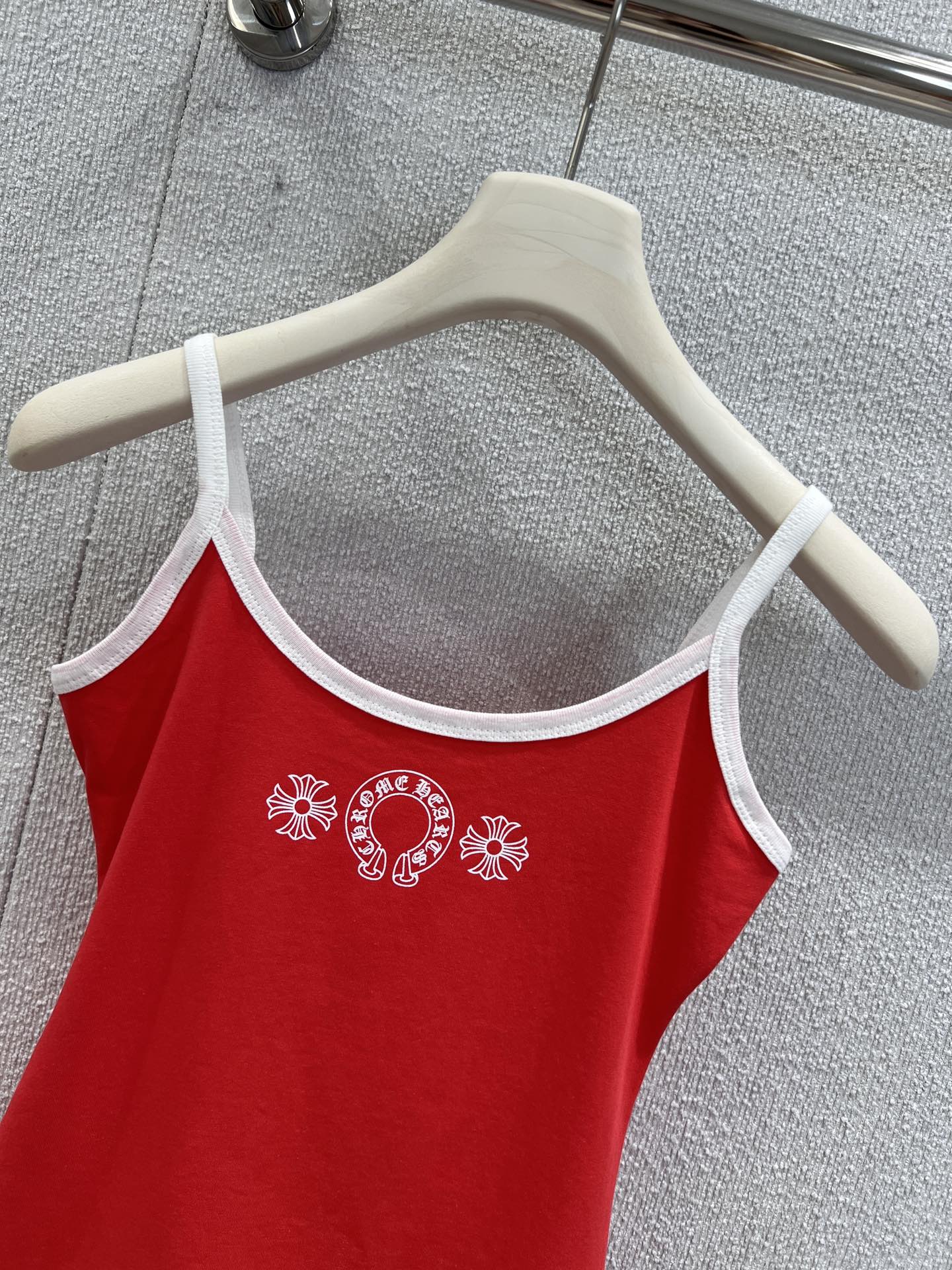 “Chrome Hearts 25S Springs and Summers Collection: Red Cotton Package in S/M/L” - 图片 3