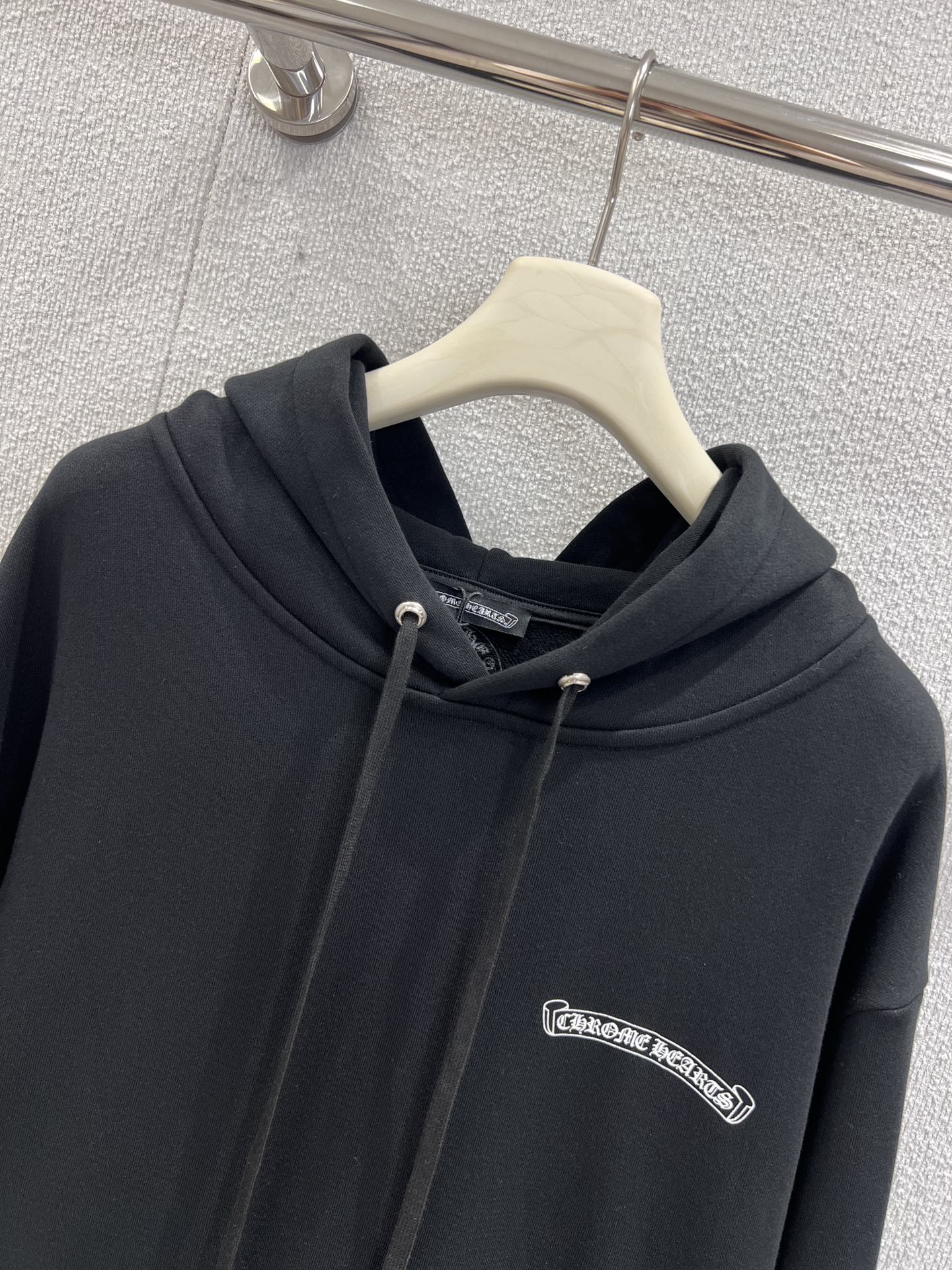 “Chorme Heart 25 FW New Morning Autumn Cotton Fabric Logo Stamp Plating Process Apparel” - 图片 3