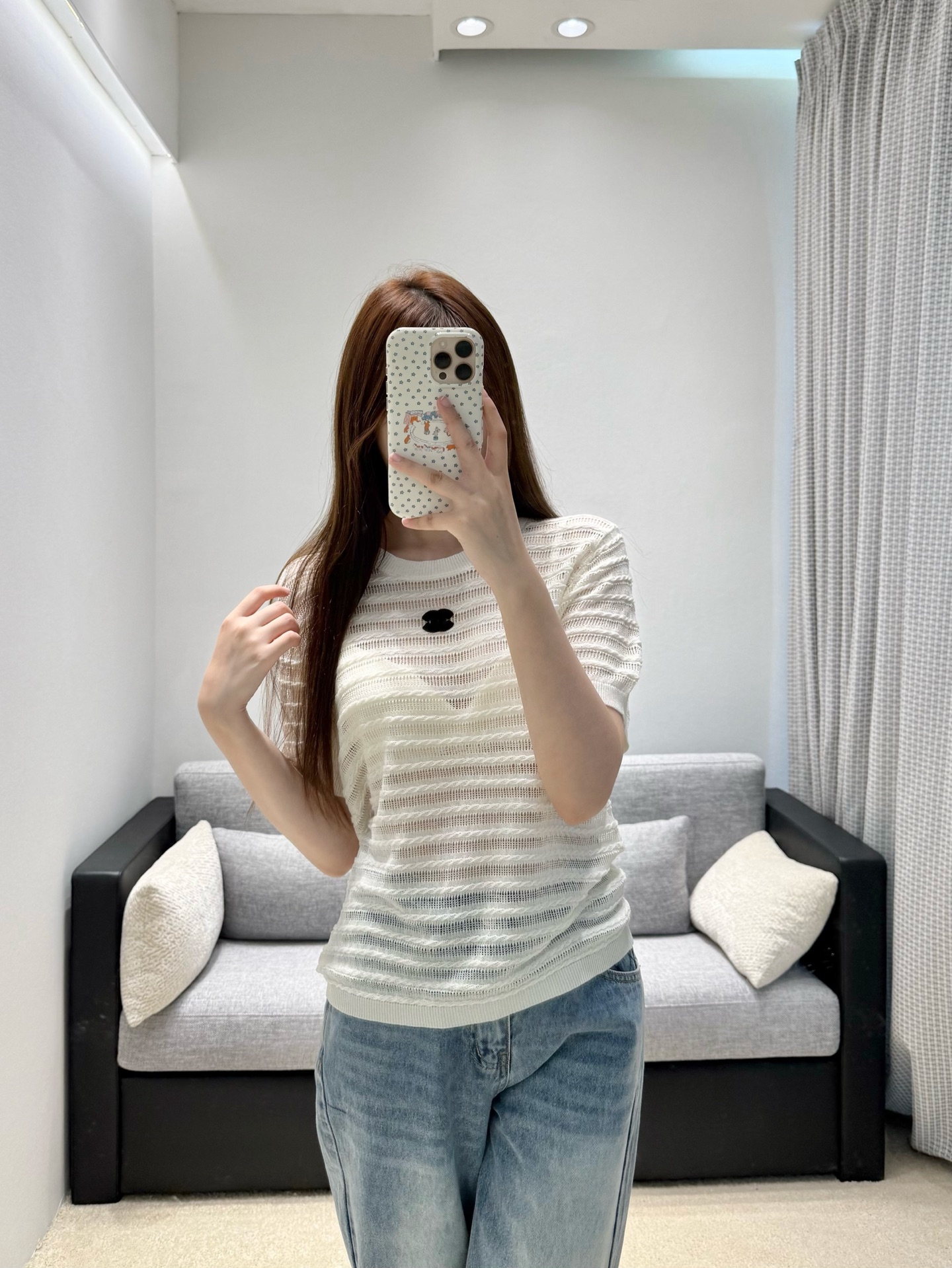샤넬 여성 반팔 103789 Chanel T Shirt
