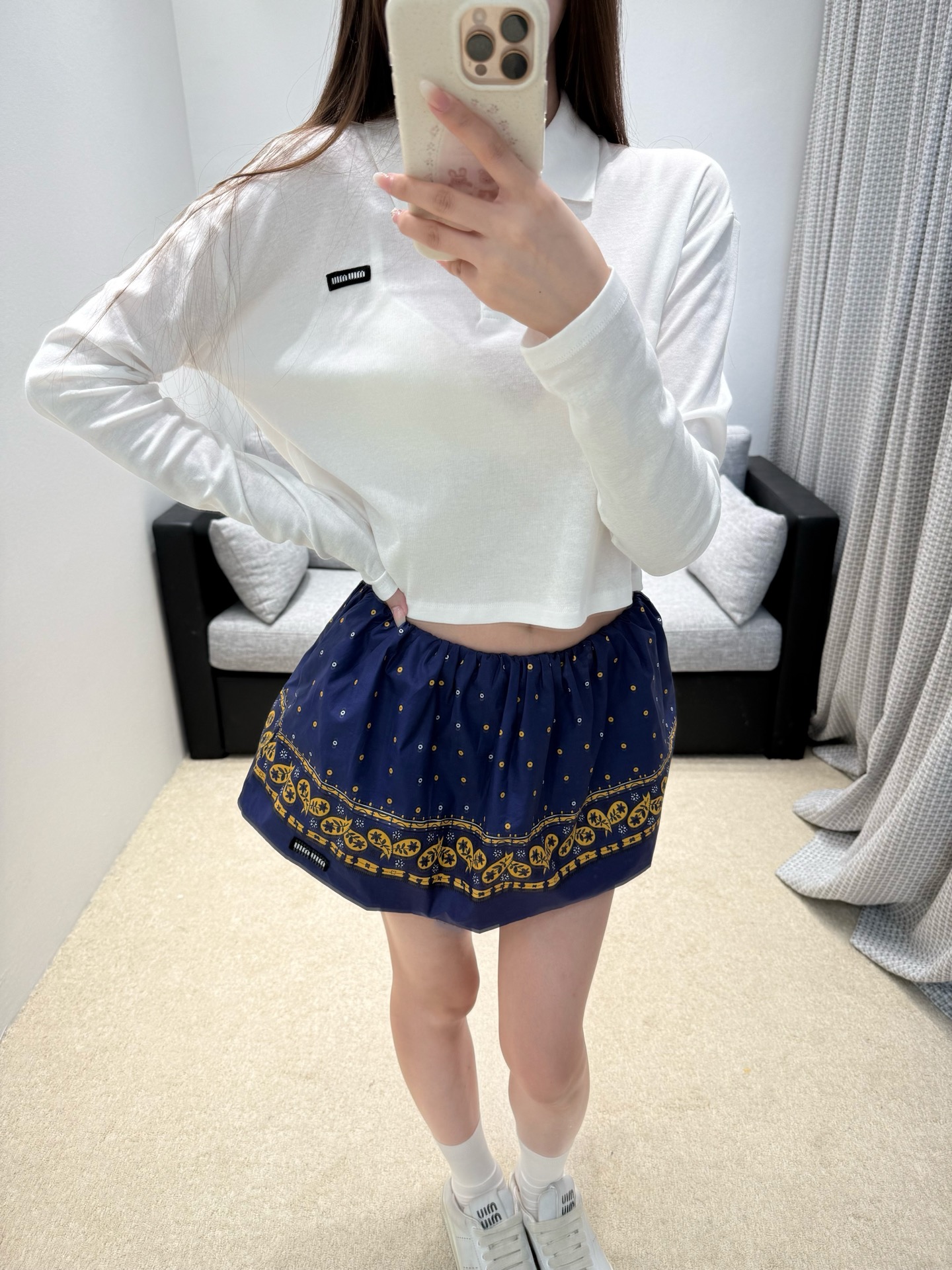 미우미우 여성 긴팔 131591 Miu Miu Long Sleeve 썸네일 이미지