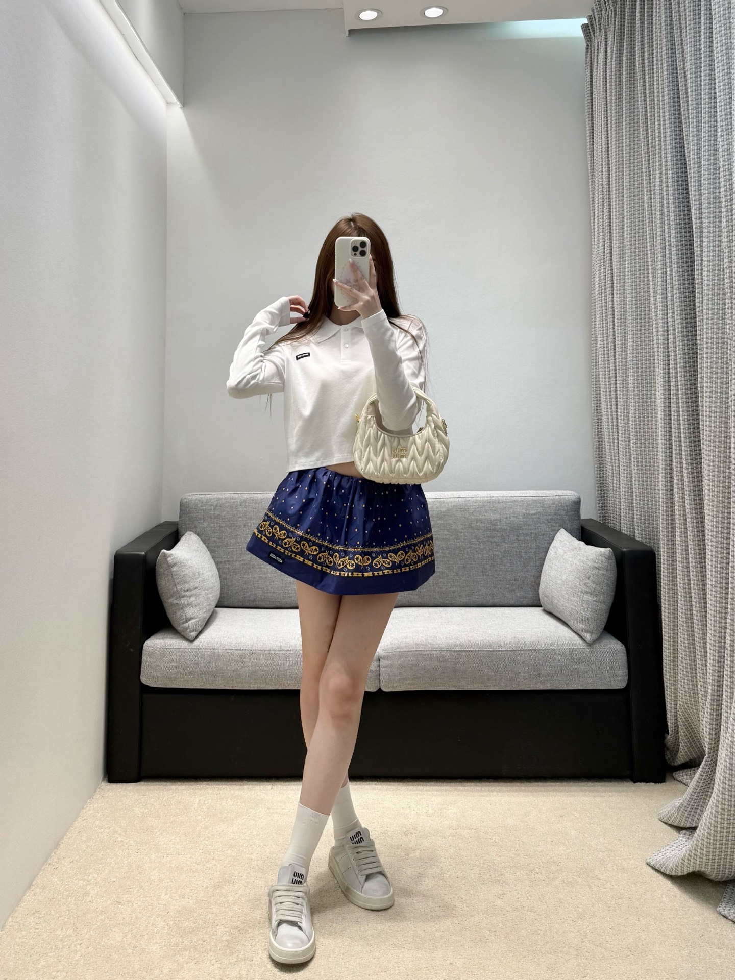미우미우 여성 긴팔 131591 Miu Miu Long Sleeve 썸네일 이미지