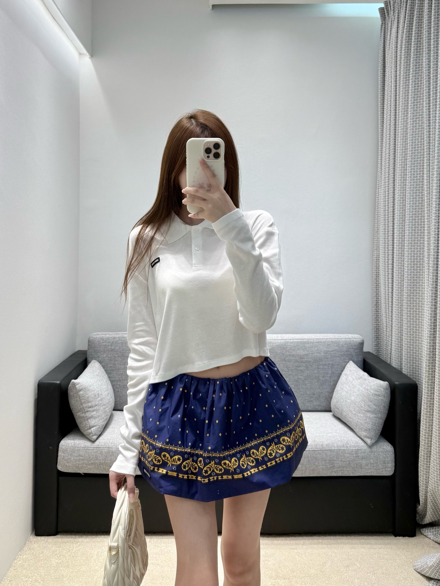 미우미우 여성 긴팔 131591 Miu Miu Long Sleeve 썸네일 이미지