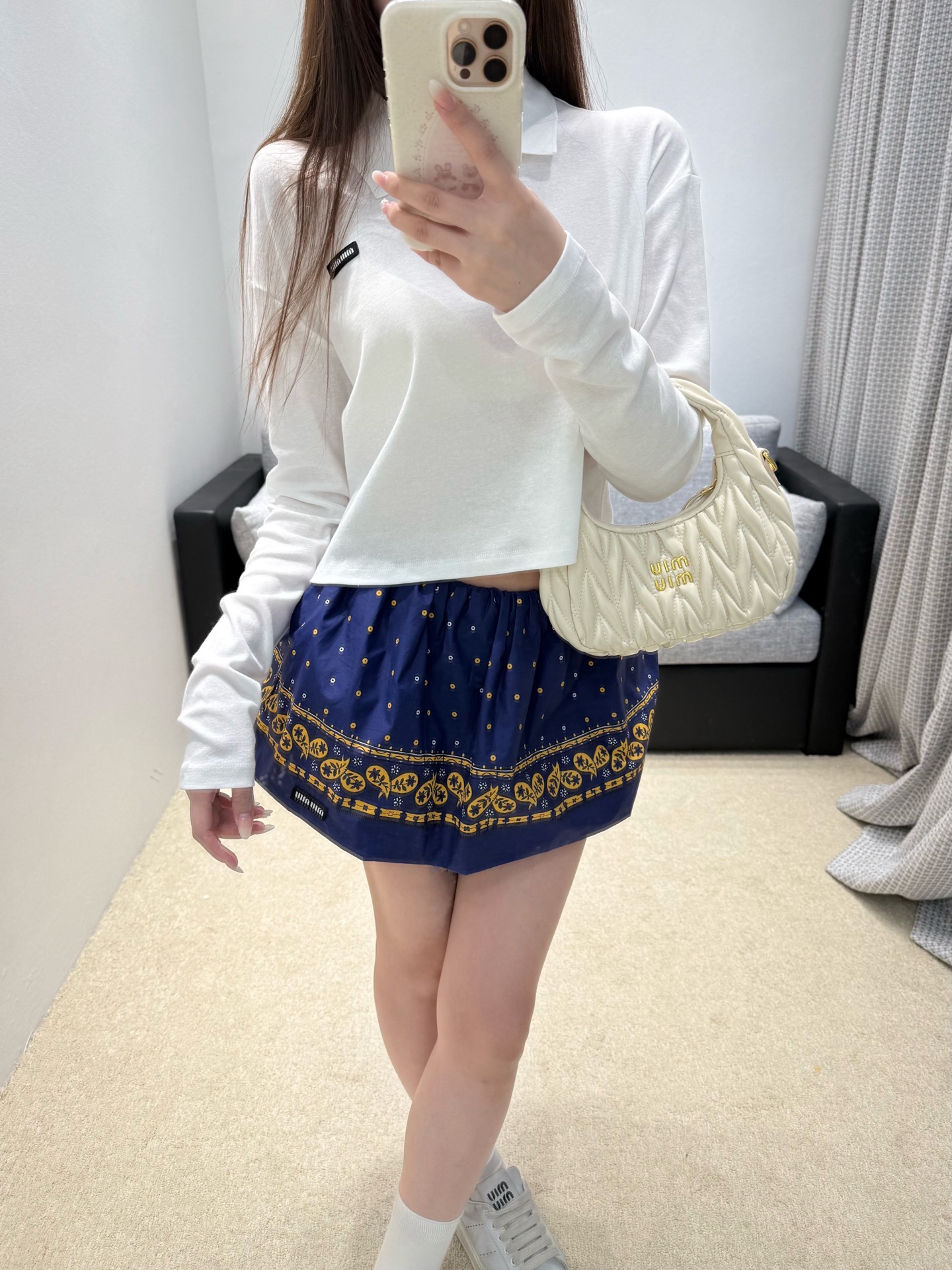 미우미우 여성 긴팔 131591 Miu Miu Long Sleeve 썸네일 이미지