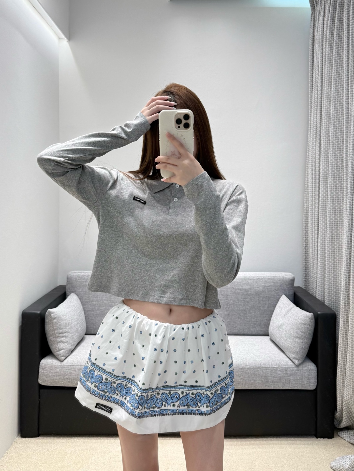 미우미우 여성 긴팔 131592 Miu Miu Long Sleeve 썸네일 이미지