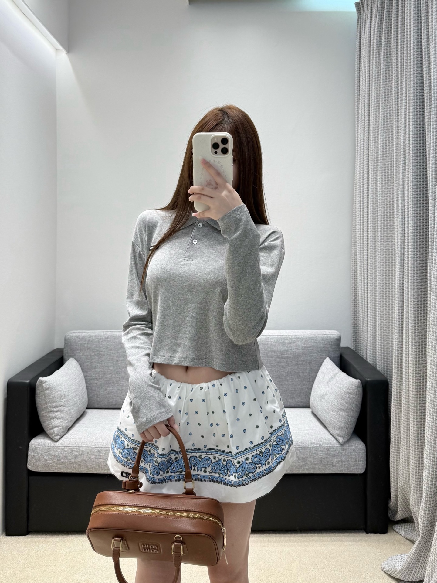 미우미우 여성 긴팔 131592 Miu Miu Long Sleeve