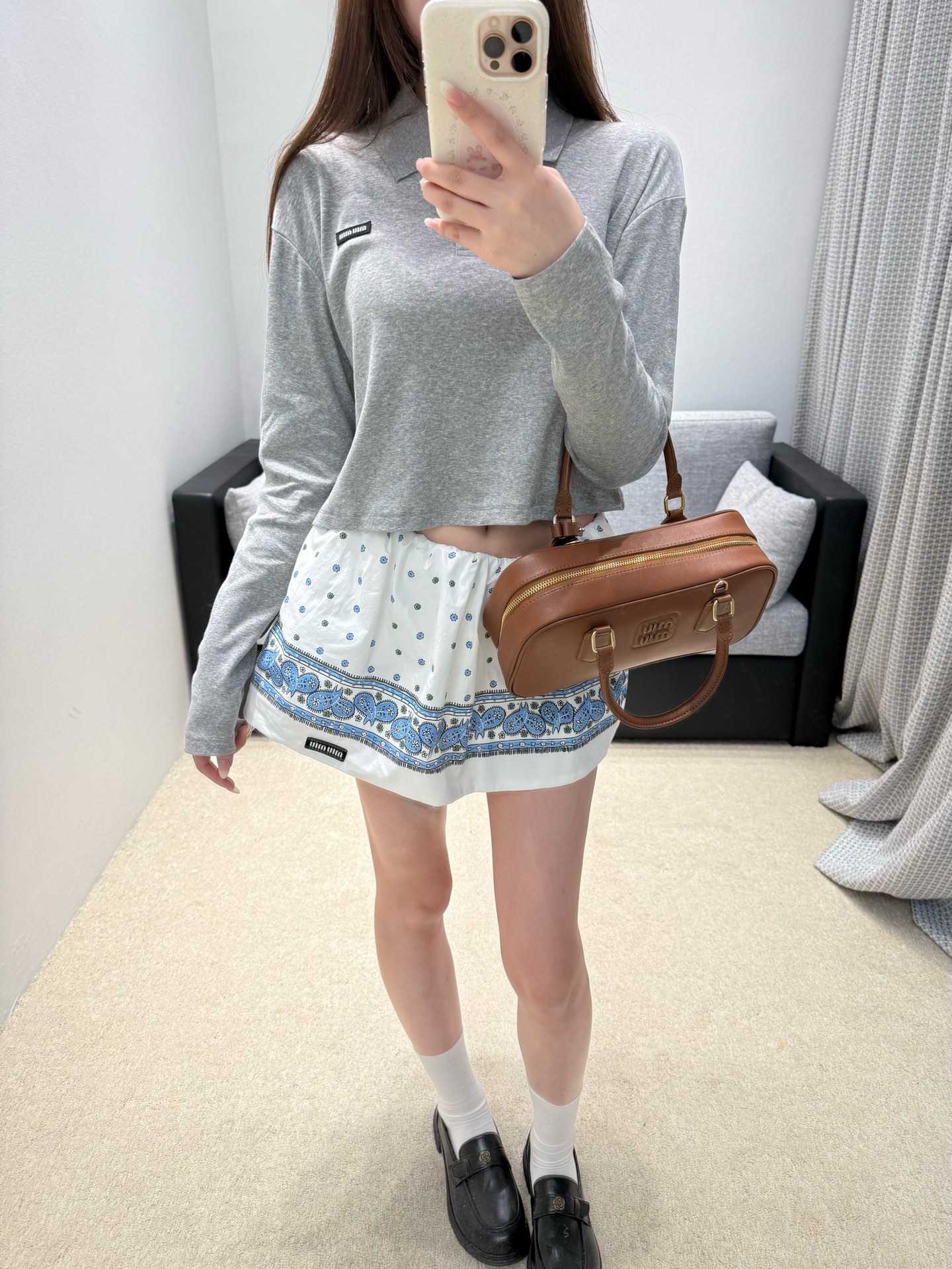 미우미우 여성 긴팔 131592 Miu Miu Long Sleeve 썸네일 이미지