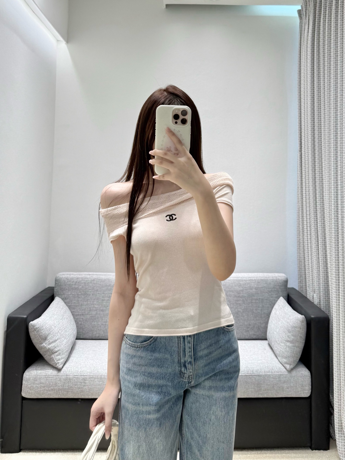 샤넬 여성 반팔 135374 Chanel T Shirt 썸네일 이미지