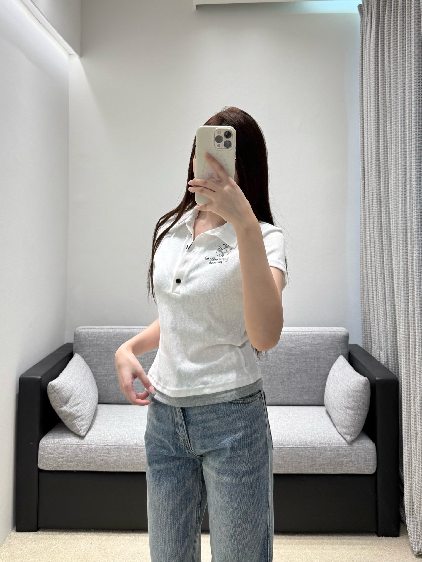 크롬하츠 여성 반팔 135378 Chrome Hearts T Shirt 썸네일 이미지