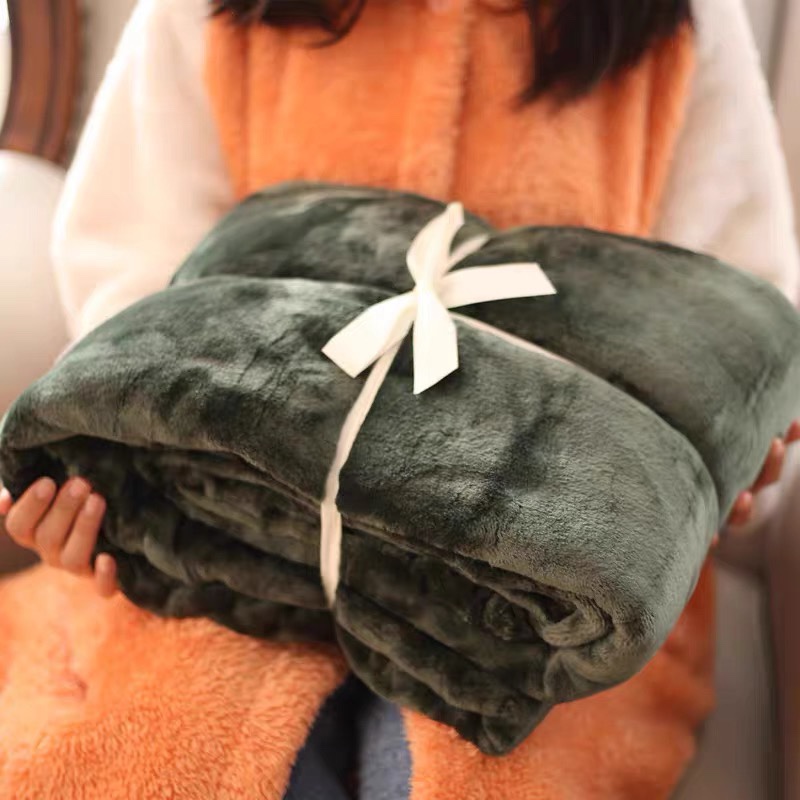 Solid Color Flannel Blanket - Comprehensive 3