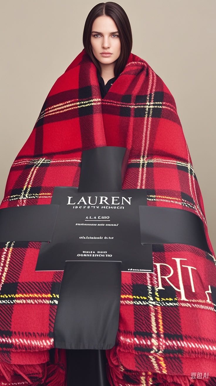Tartan Pattern (Product Photography): - Lifestyle