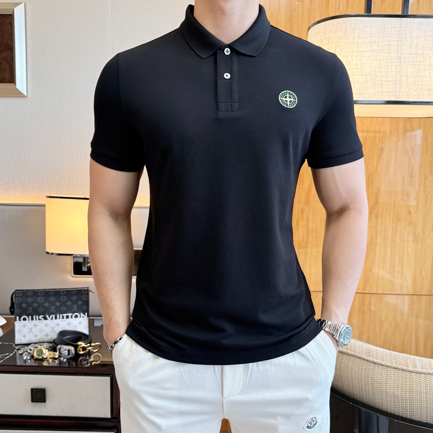 NO:833609,Stone Island - 2026ss New Year of the Horse spring and summer new polo collar short-sleeved series. Selected high-quality double mercerized pique cotton fabrics, fashionable big-name element logo design, awesome upper body shape, fine, comfortable and breathable fabrics, super good-looking and a must-have for fashionable men with any combination!  Sizes M-3XL can fit up to 200 pounds!  ,,T-shirt,19860909石头岛 - 2026ss马年春夏新款polo领短袖系列.精选优质双丝光珠地棉面料,时尚大牌元素logo设计,上身版型超赞,面料细腻舒适透气,随意搭配都超级好看时尚型男必备款哦！尺码M-3XL 最大可穿200斤！,,T-shirt,,Men's clothing