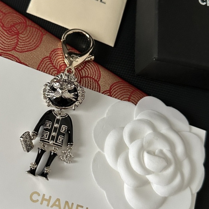 Chanel Joyas Collar Negro Blanco Amarillo Latón
