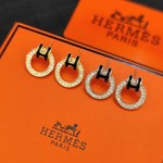 Hermes Jewelry Earring Polishing Fashion