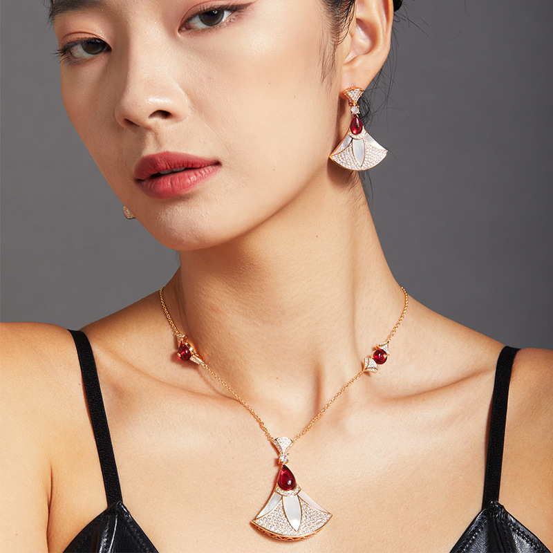 Bvlgari Haute Joaillerie Fine Jewelry Earrings Necklace Ring Ref 2
