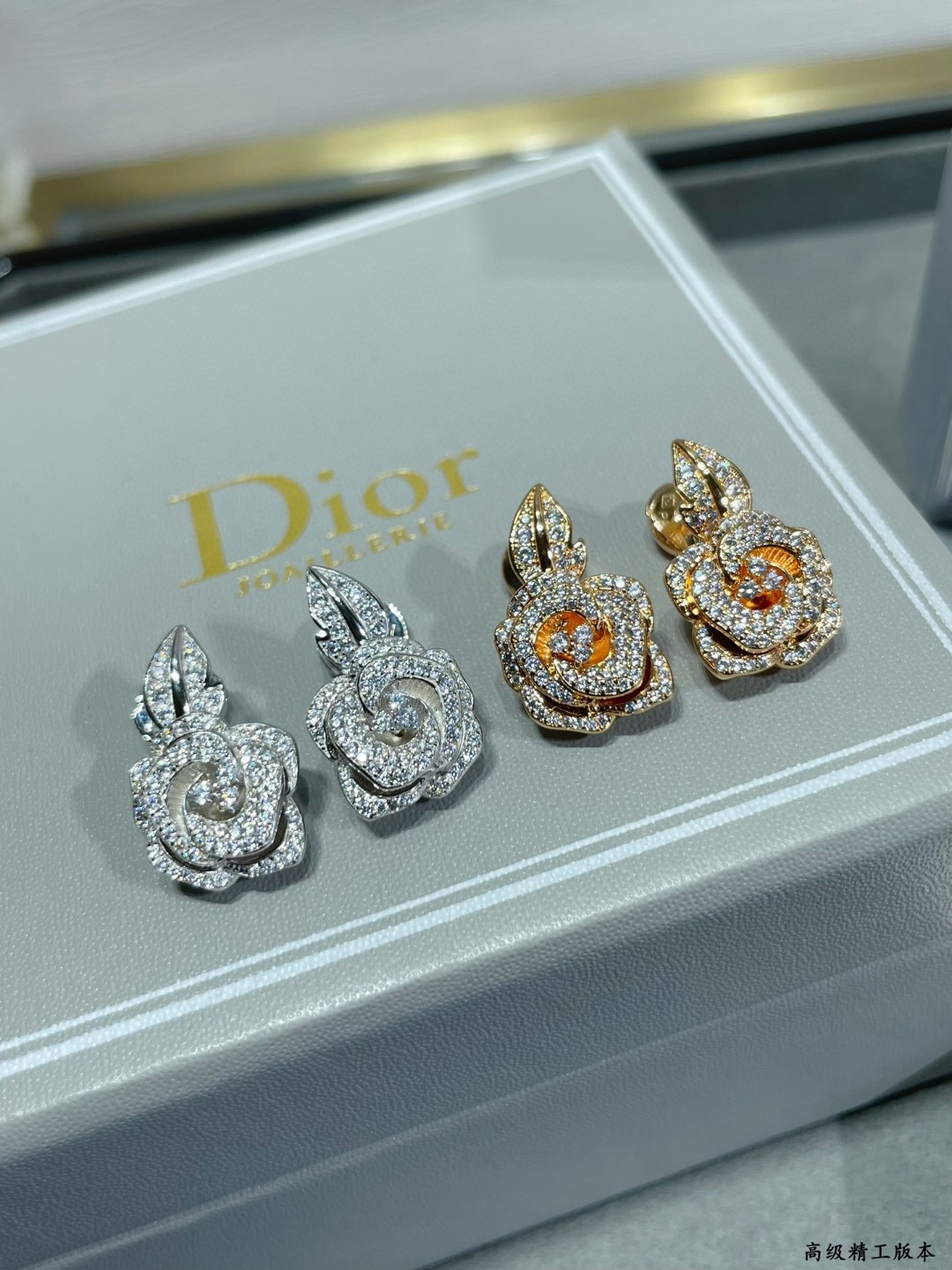 Dior Bijoux Boucle D’Oreille Les roses