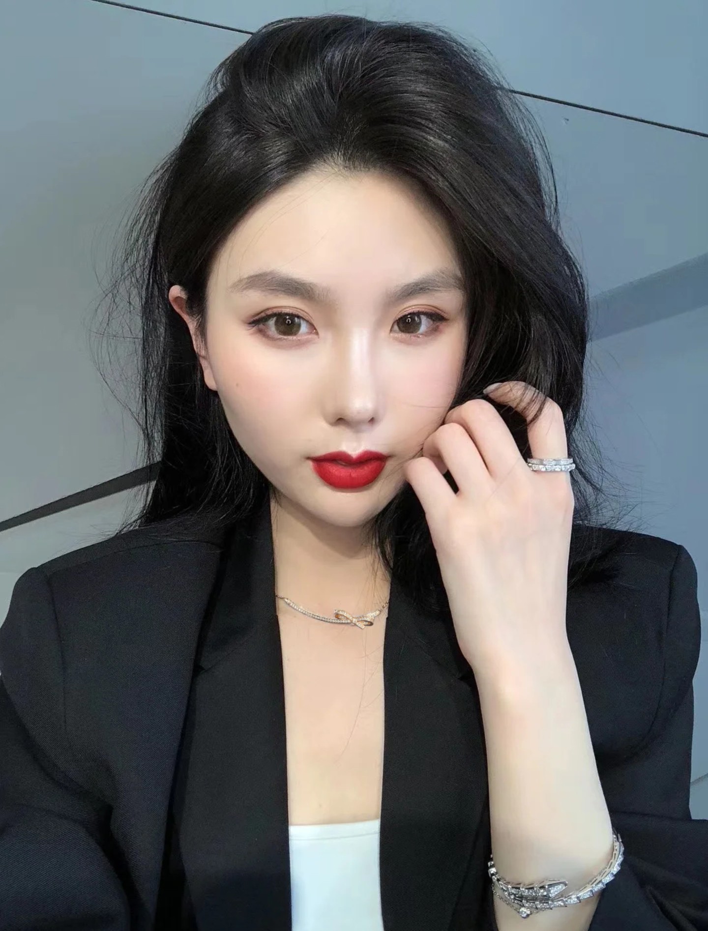 Chanel V金高版本 CHANEL香奈儿小香蝴蝶领结项链
