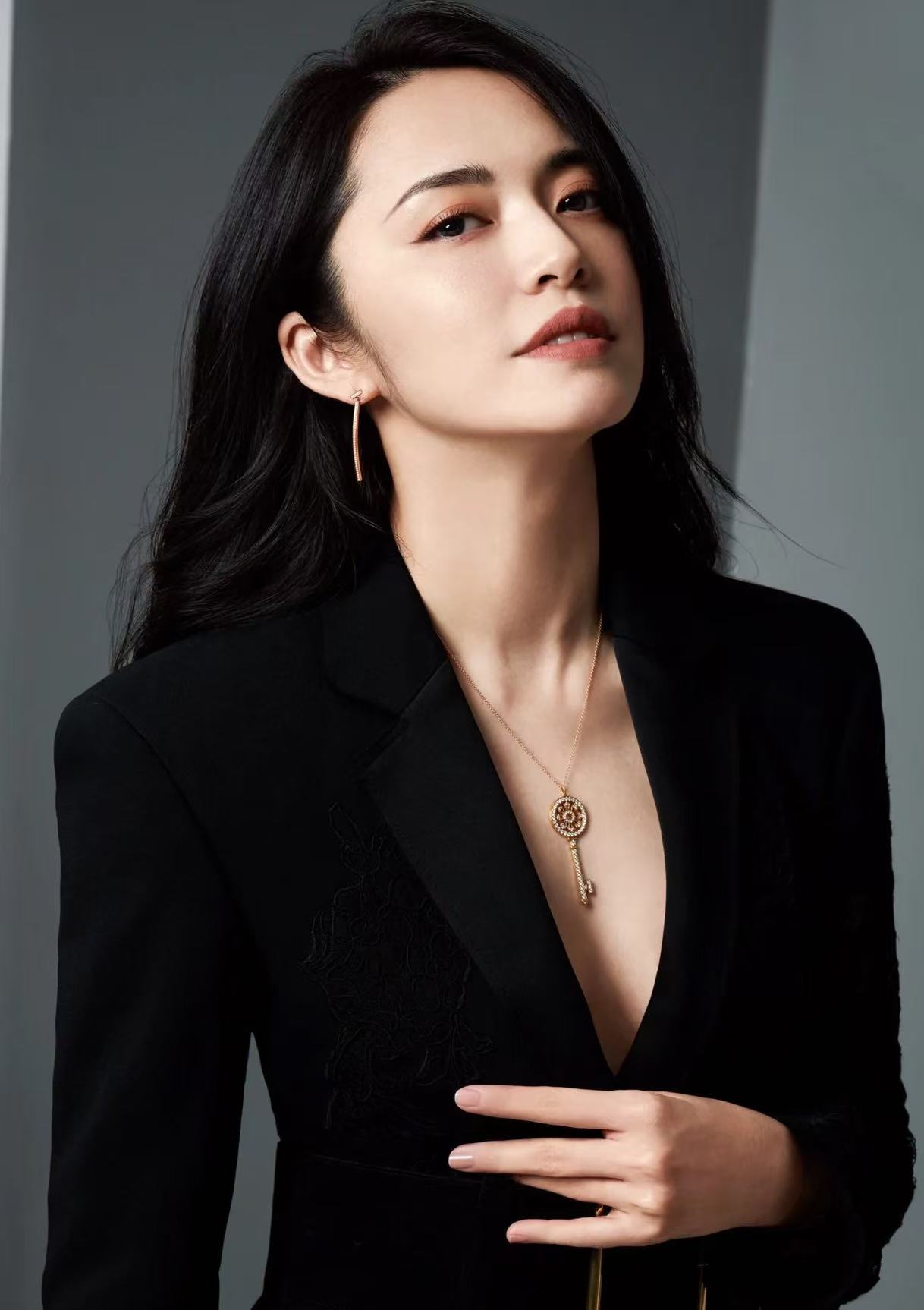 Tiffany & Co. TIFFANY 蒂芙尼项链 太阳花钥匙项链 精工版本 带logo