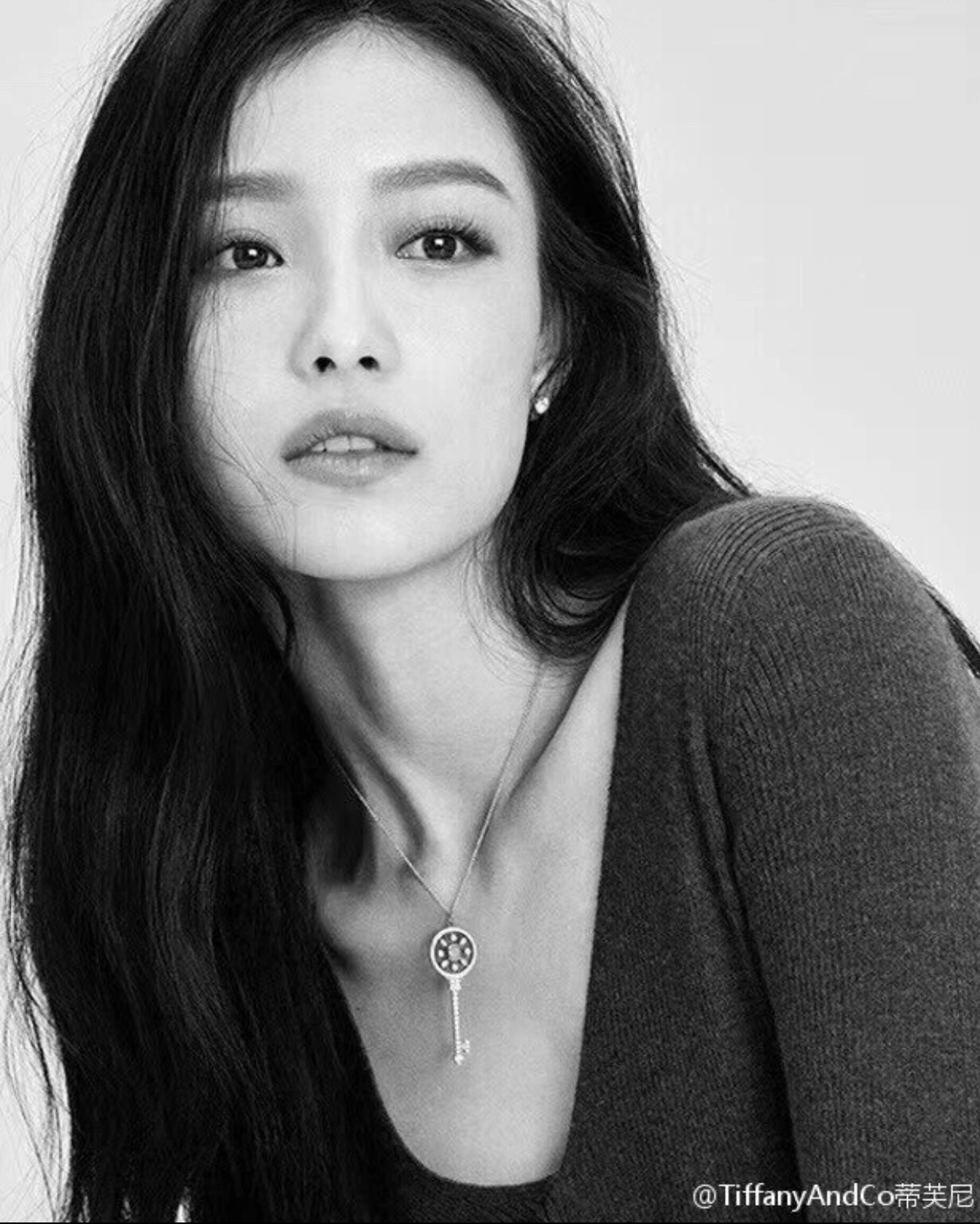 Tiffany & Co. TIFFANY 蒂芙尼项链 太阳花钥匙项链 精工版本 带logo