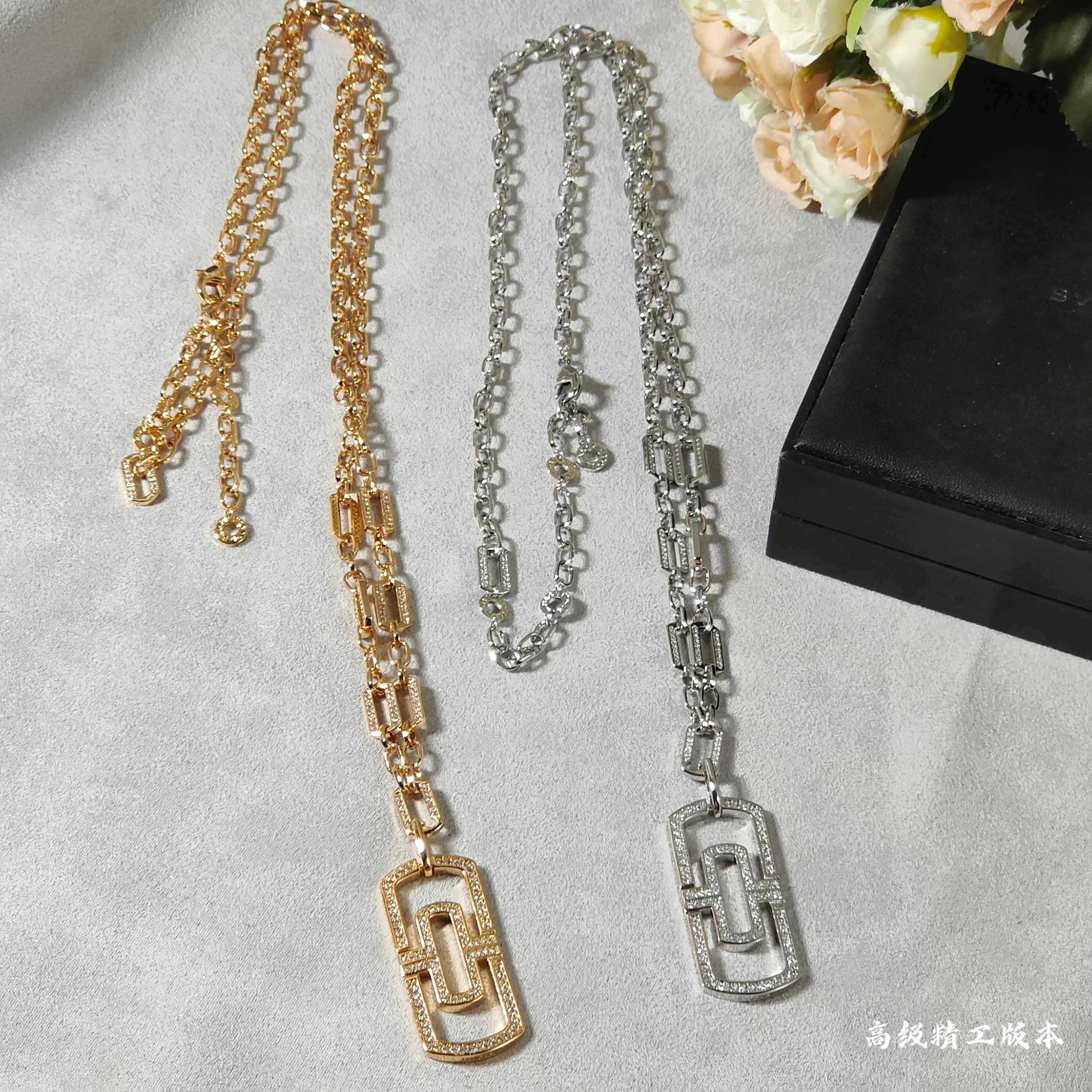 Bvlgari V金精工版 大号回型项链 每节扣子都由人工扣链