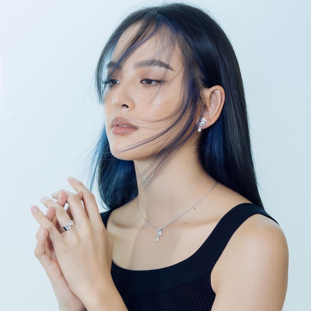 Chanel V金镀咪金 颜色：玫瑰金