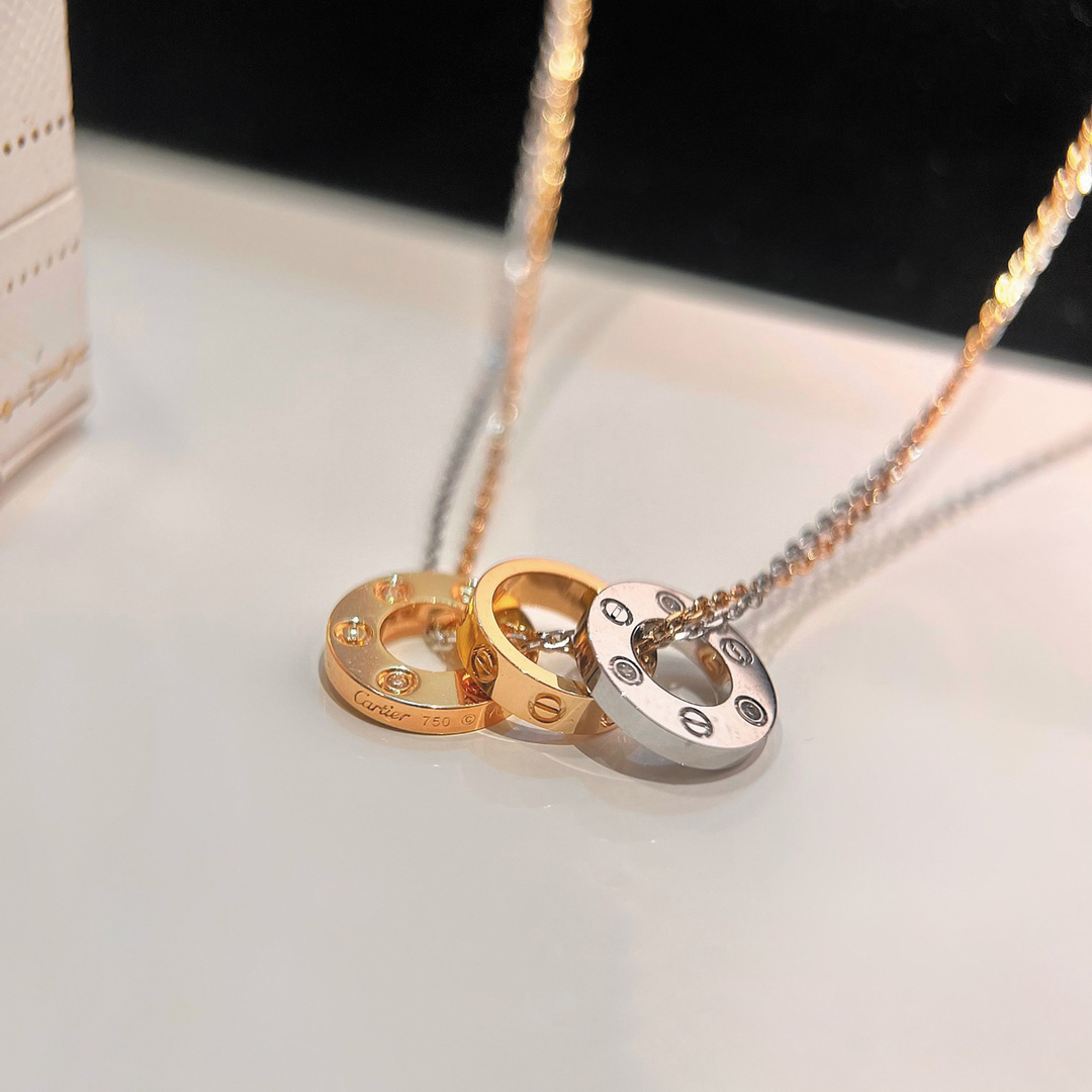 Cartier 精工版本 卡地亚项链Cartier最新