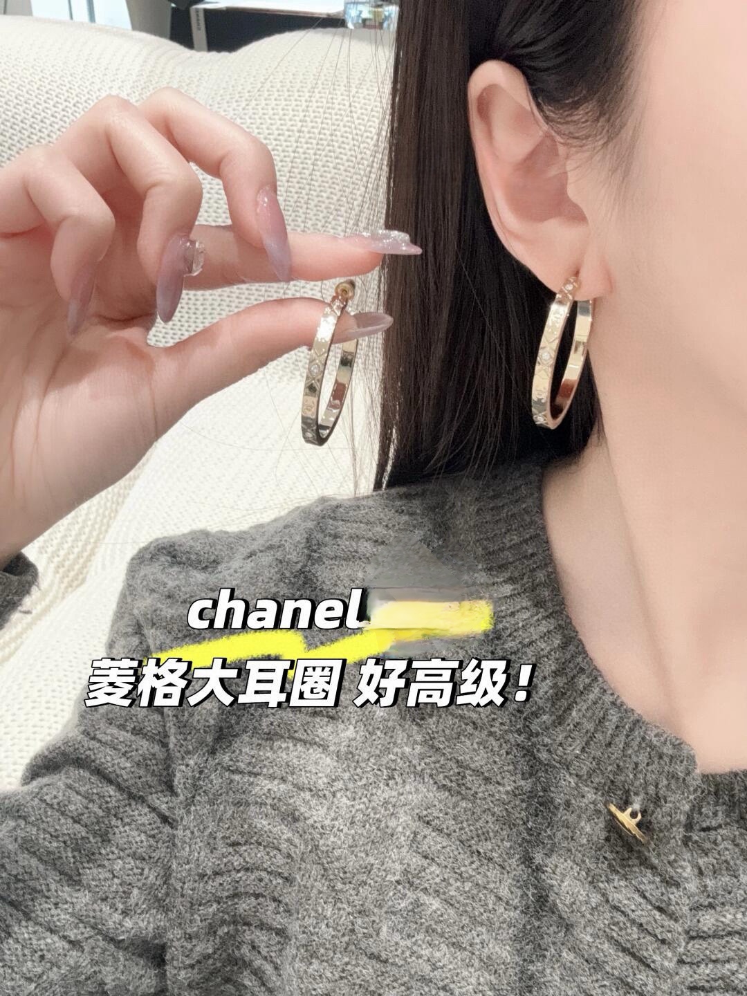 Chanel 今日新品 耳圈𝑪𝒉𝒂𝒏𝒆𝒍