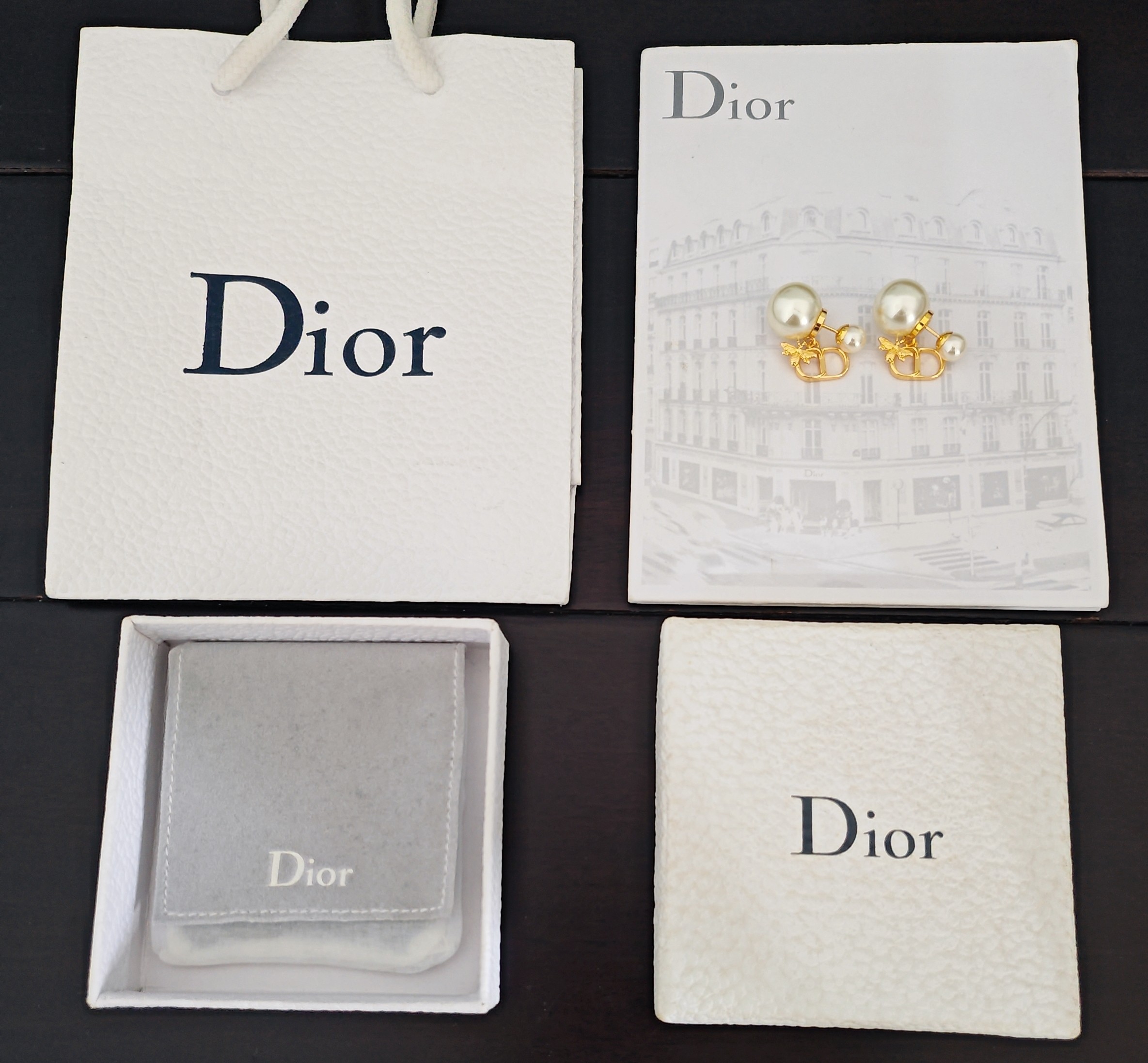 Dior Dior新款CD吊蜜蜂字母耳环26Cruise新款系列