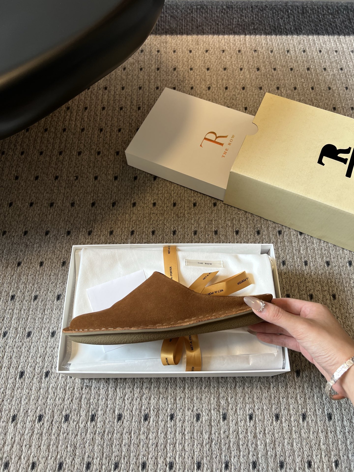 더로우 앞코 덮인 뮬 샌들 95379 이미지 5