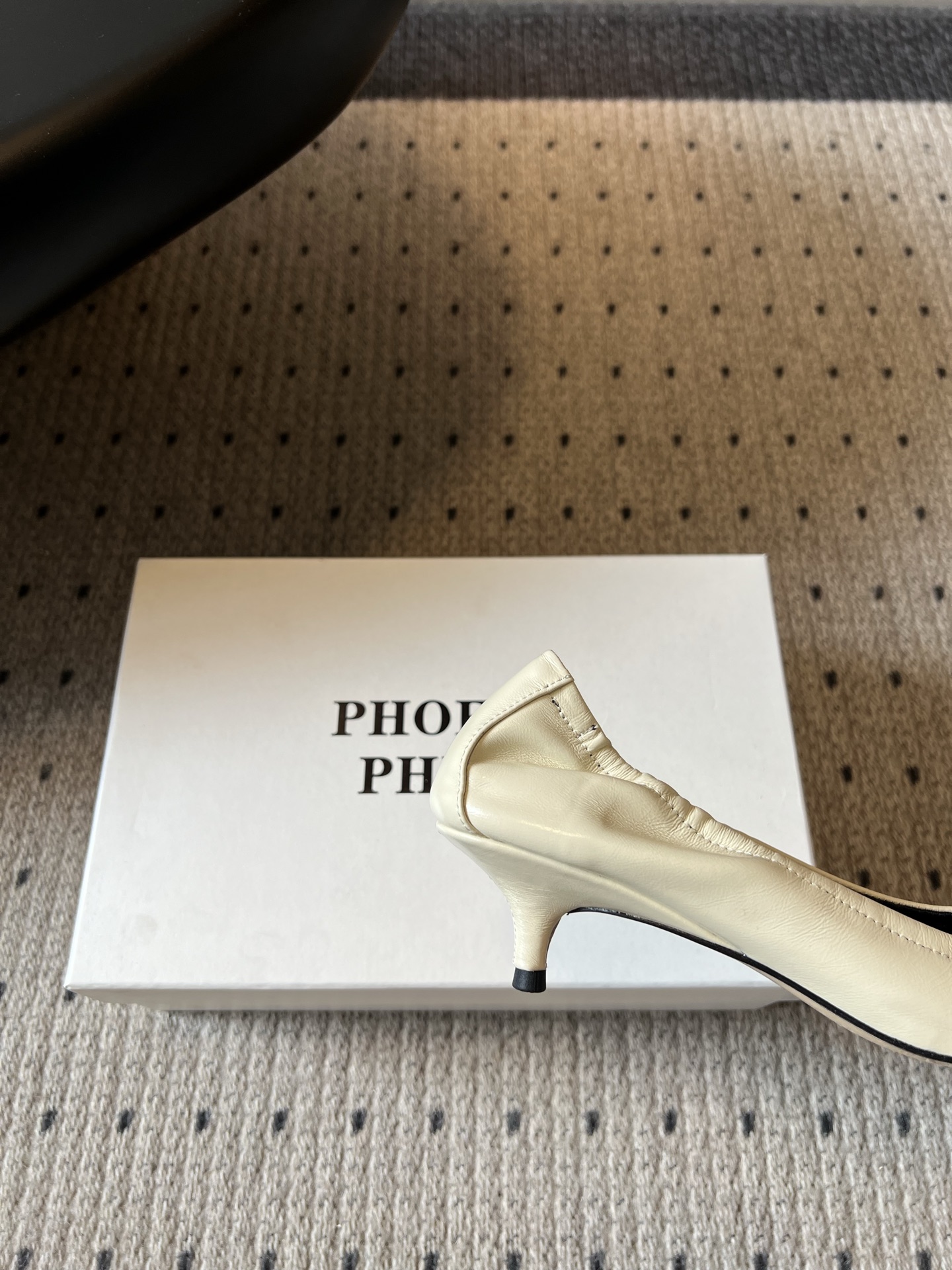 Unknown Phoebe Phil*春夏新款褶皱芭蕾低跟单鞋