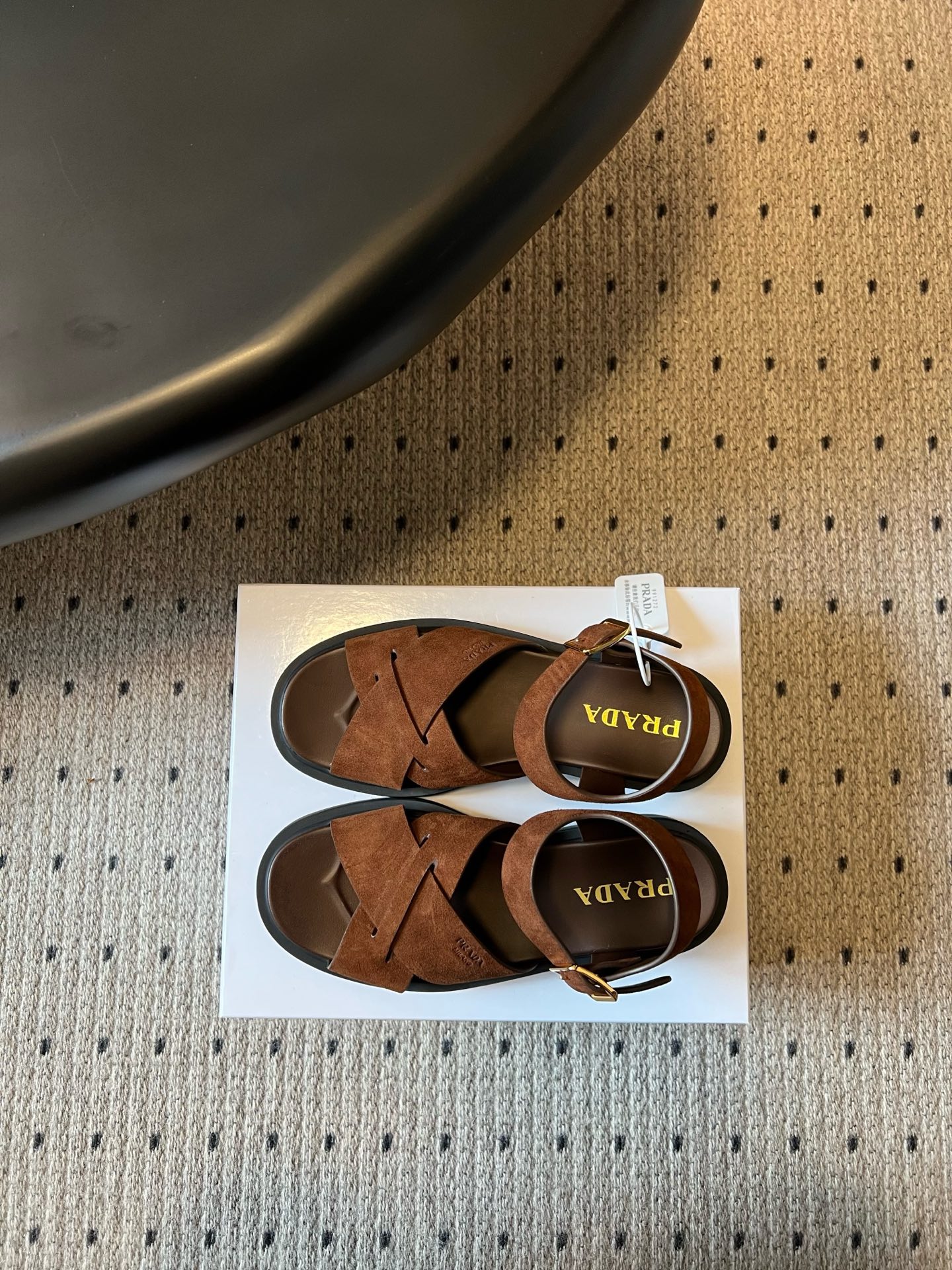 Prada Prad* 26ss 春夏新款交叉带凉鞋